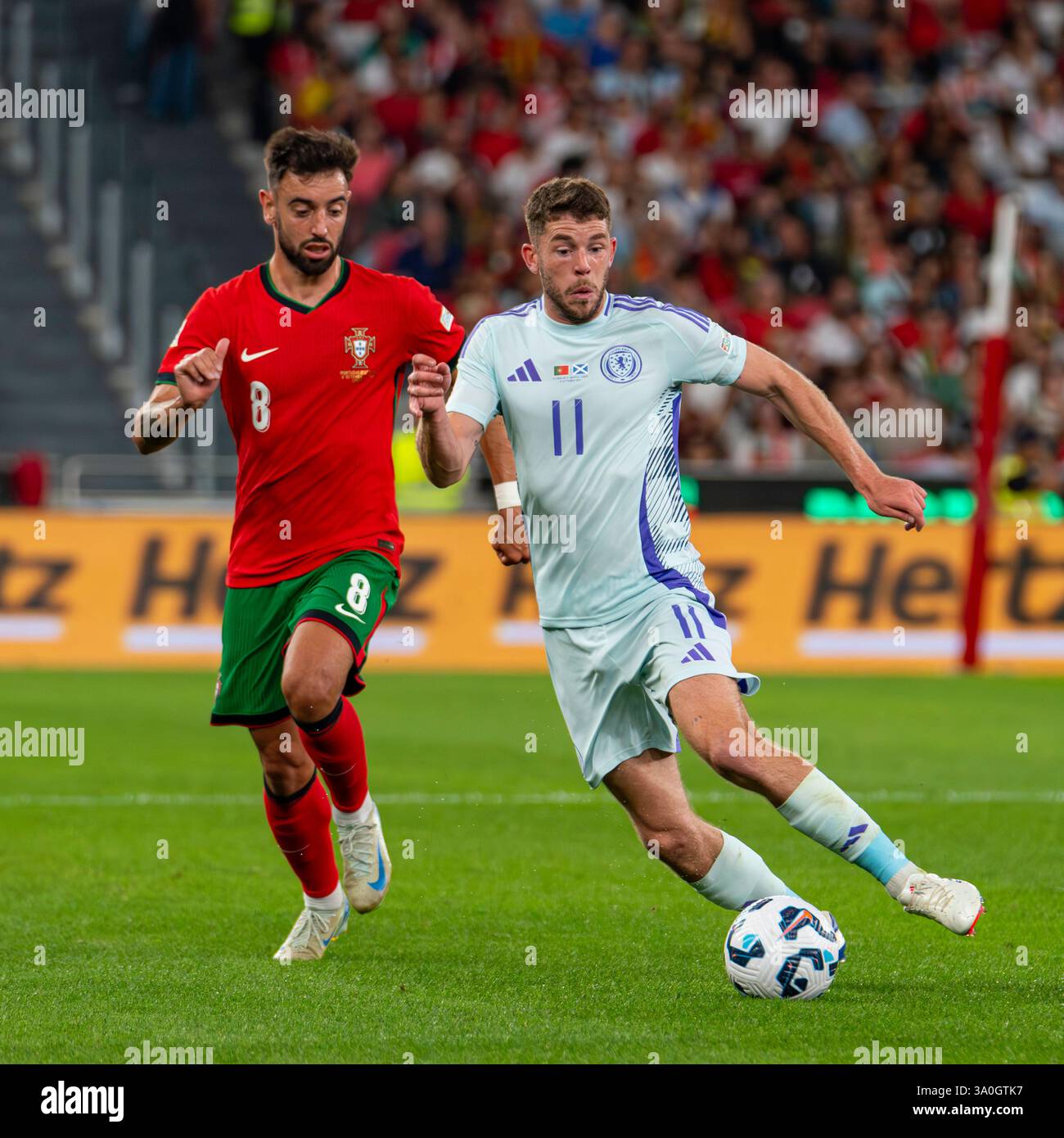 UEFA Nations League Portugal gegen Escocia - Lissabon Stockfoto UEFA Nations League Portugal gegen Escocia - Lissabon Stockfoto
