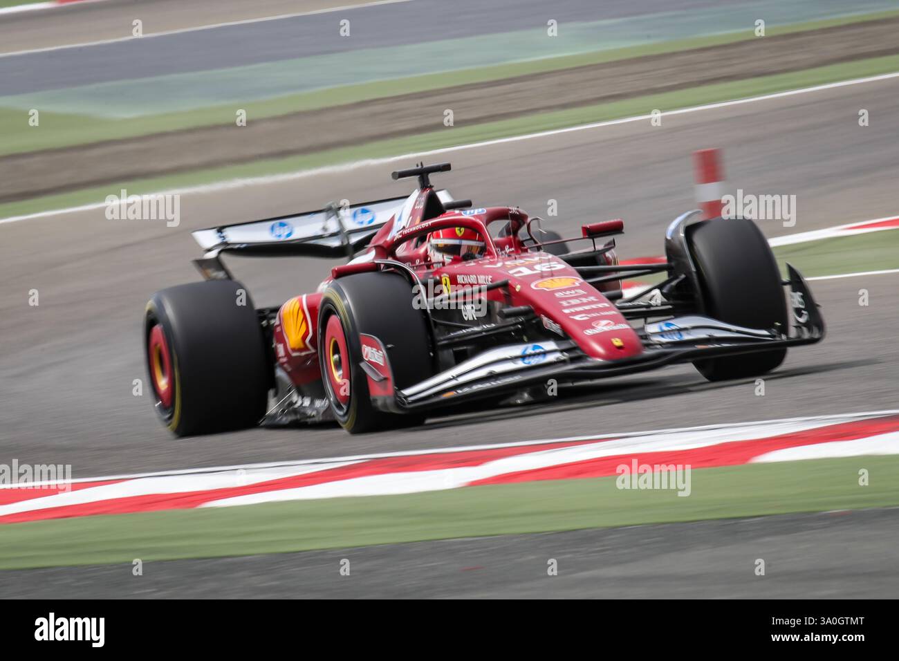 Sakhir, Bahrain. 26-28. Februar 2025. FIA F1-Weltmeisterschaft 2025. Test Vor Der Saison. Charles Leclerc, Ferrari. Stockfoto