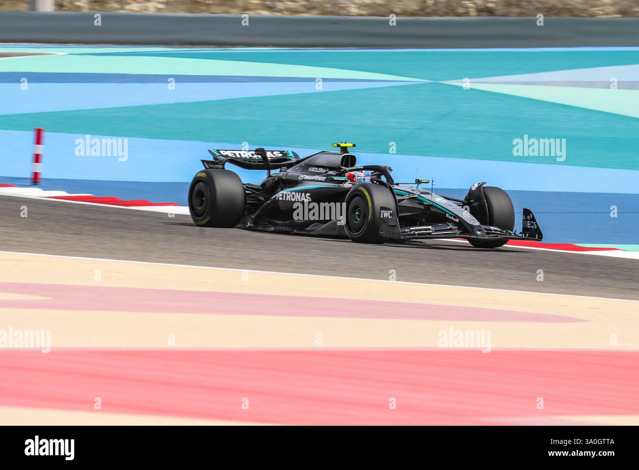 Sakhir, Bahrain. 26-28. Februar 2025. FIA F1-Weltmeisterschaft 2025. Test Vor Der Saison. Kimi Antonelli, Mercedes. Stockfoto