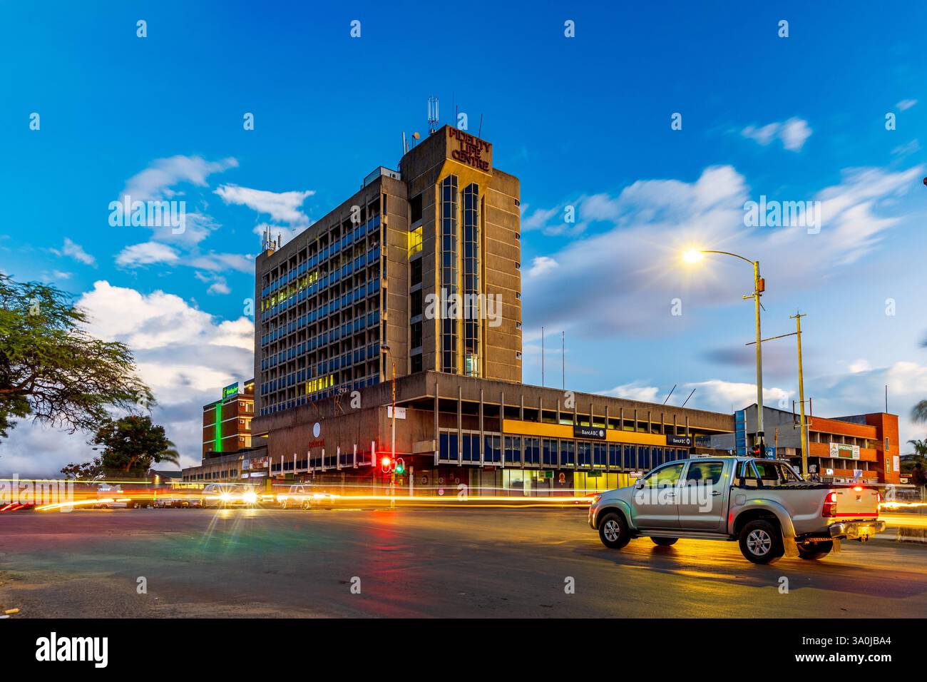 Das höchste Gebäude in Mutare Simbabwe im östlichen Hochland Stockfoto