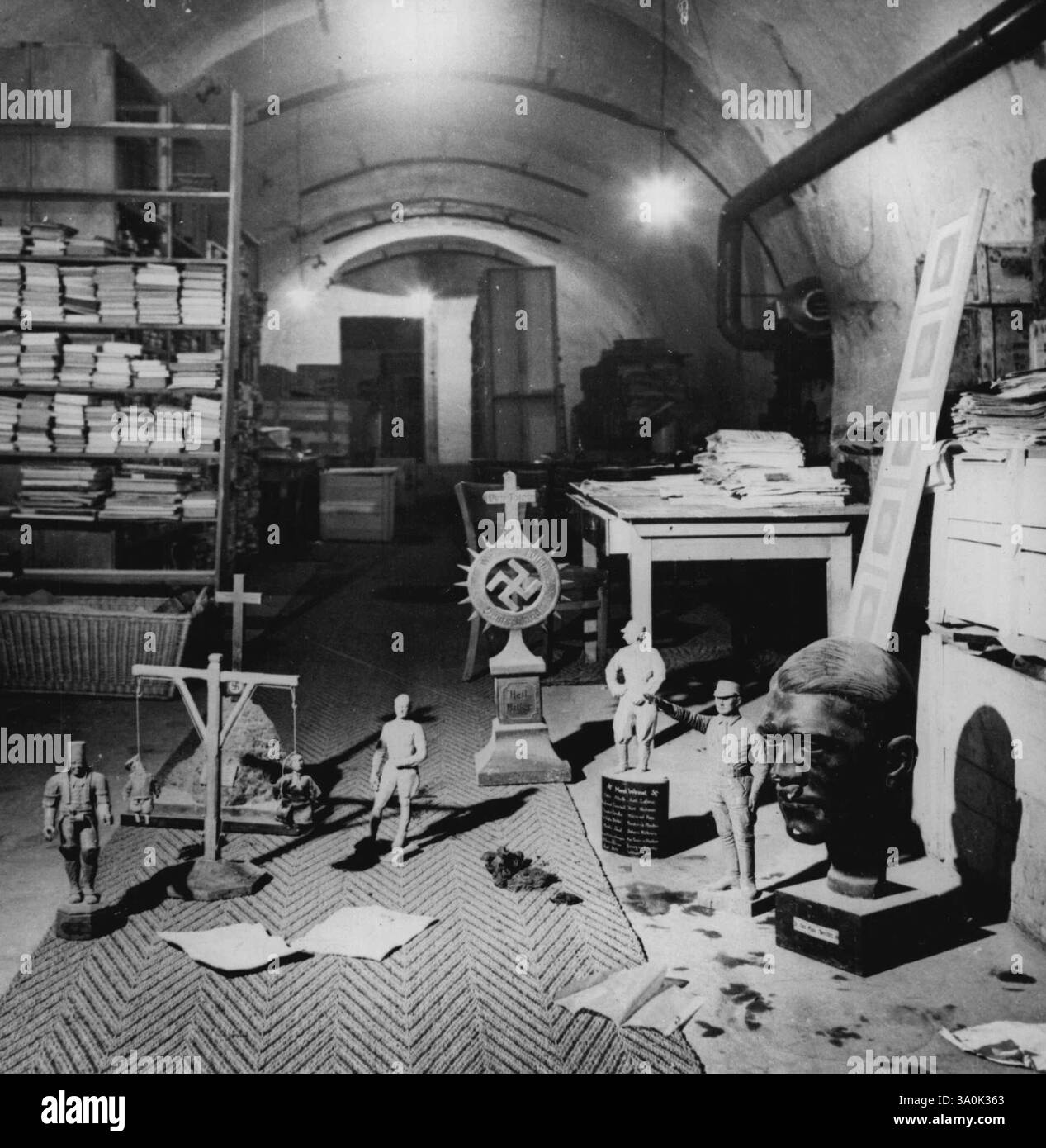 Berlin War File - Deutschland. Juni 1945. (Foto von zugehörigem Pressefoto). Stockfoto