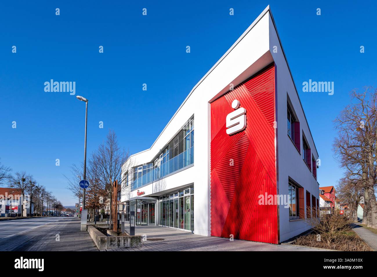 Sparkasse Göttingen Stockfoto
