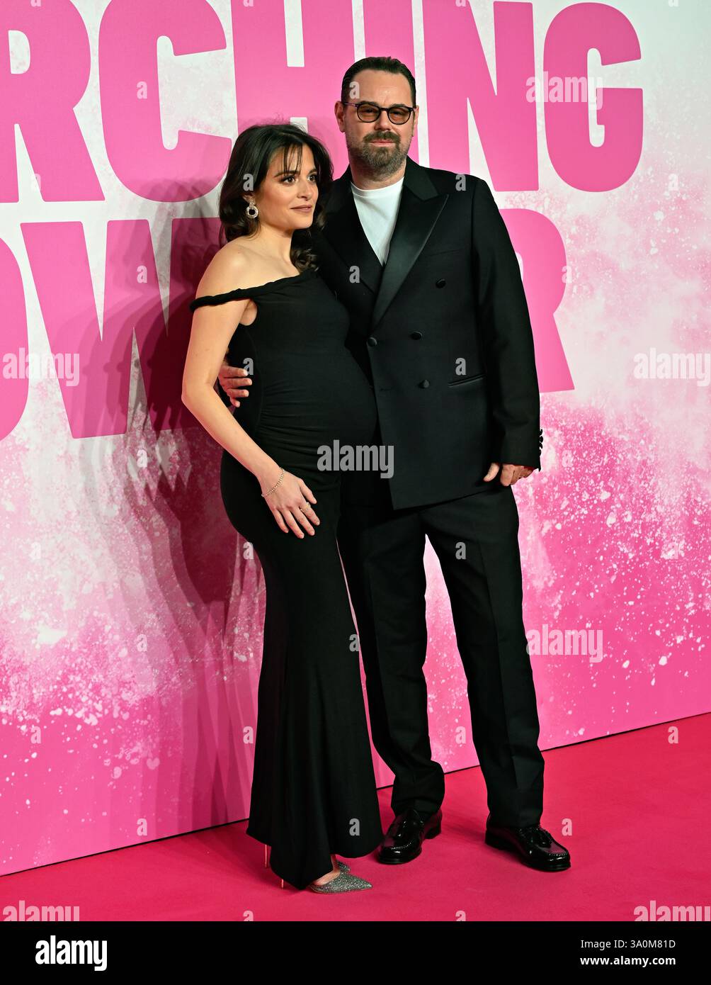 LONDON, ENGLAND: Danny Dyer, Stephanie Leonidas, nimmt am 4. März 2025 am Cineworld Leicester Square in London Teil. (Foto von 李世惠/siehe Li/Picture Capital) Credit: Siehe Li/Picture Capital/Alamy Live News Stockfoto