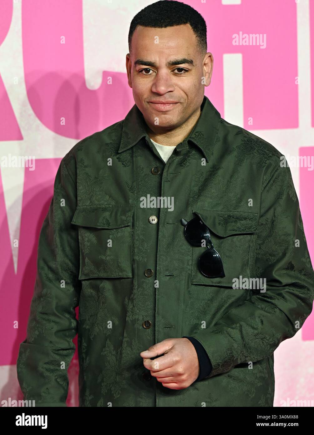 LONDON, ENGLAND – 4. MÄRZ: Ben Bailey Smith nimmt am 4. März 2025 in London an der Marching Powder World Premiere auf dem Cineworld Leicester Square Teil. (Foto von 李世惠/siehe Li/Picture Capital) Credit: Siehe Li/Picture Capital/Alamy Live News Stockfoto