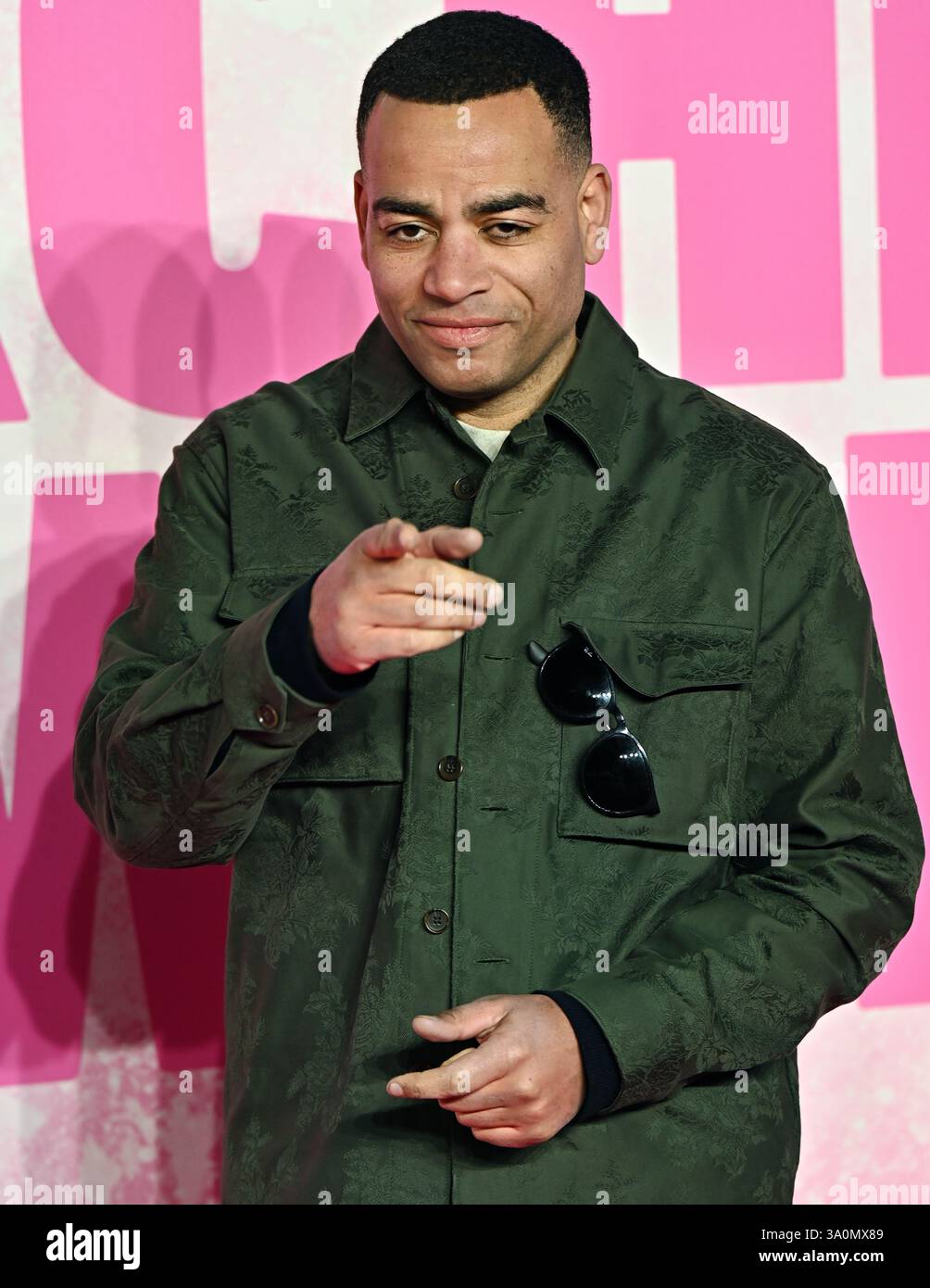 LONDON, ENGLAND – 4. MÄRZ: Ben Bailey Smith nimmt am 4. März 2025 in London an der Marching Powder World Premiere auf dem Cineworld Leicester Square Teil. (Foto von 李世惠/siehe Li/Picture Capital) Credit: Siehe Li/Picture Capital/Alamy Live News Stockfoto