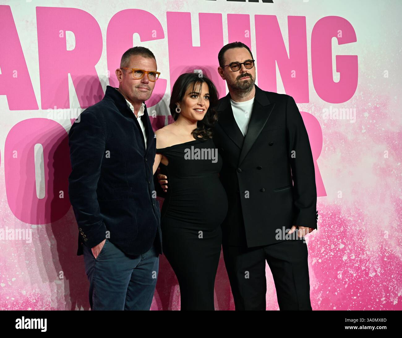 LONDON, ENGLAND: Danny Dyer, Stephanie Leonidas, nimmt am 4. März 2025 am Cineworld Leicester Square in London Teil. (Foto von 李世惠/siehe Li/Picture Capital) Credit: Siehe Li/Picture Capital/Alamy Live News Stockfoto