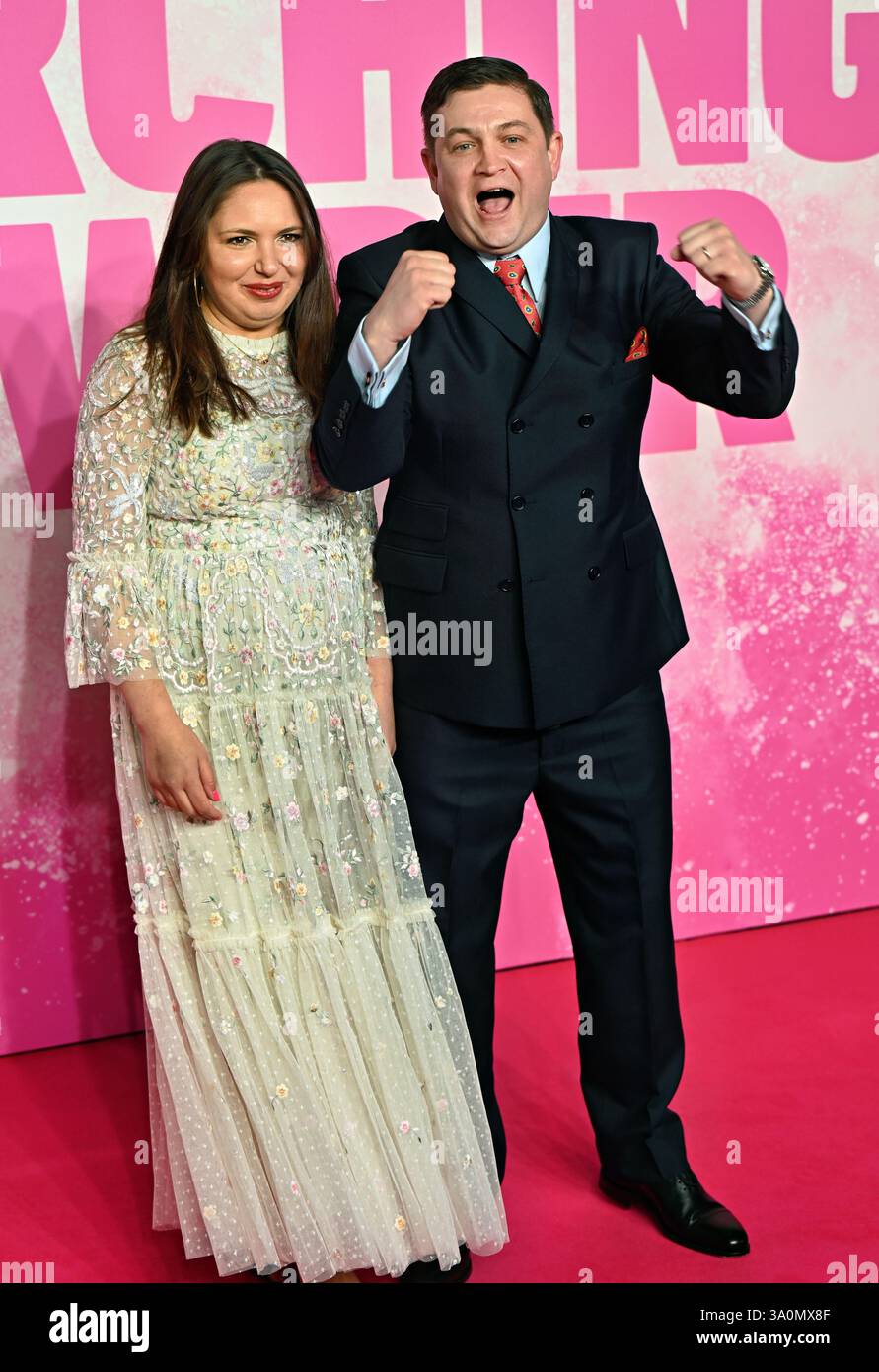 LONDON, ENGLAND – 4. MÄRZ: Calum McNab nimmt am 4. März 2025 in London, England an der Marching Powder World Premiere Teil. (Foto von 李世惠/siehe Li/Picture Capital) Credit: Siehe Li/Picture Capital/Alamy Live News Stockfoto