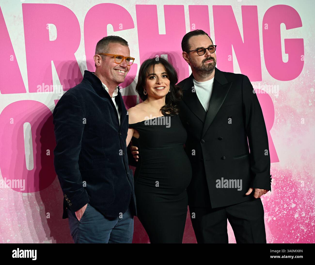 LONDON, ENGLAND: Danny Dyer, Stephanie Leonidas, nimmt am 4. März 2025 am Cineworld Leicester Square in London Teil. (Foto von 李世惠/siehe Li/Picture Capital) Credit: Siehe Li/Picture Capital/Alamy Live News Stockfoto