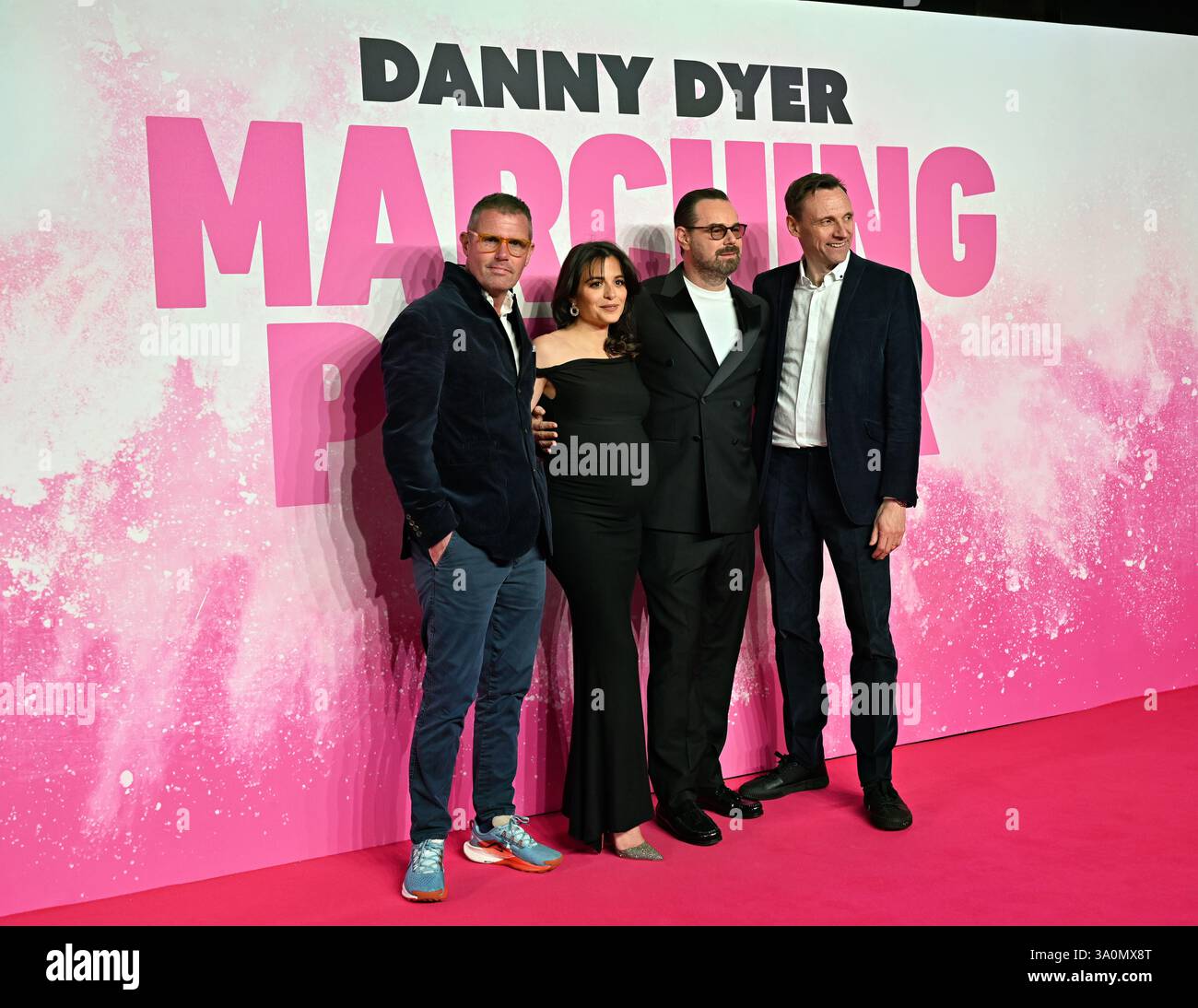 LONDON, ENGLAND: Danny Dyer, Stephanie Leonidas, nimmt am 4. März 2025 am Cineworld Leicester Square in London Teil. (Foto von 李世惠/siehe Li/Picture Capital) Credit: Siehe Li/Picture Capital/Alamy Live News Stockfoto