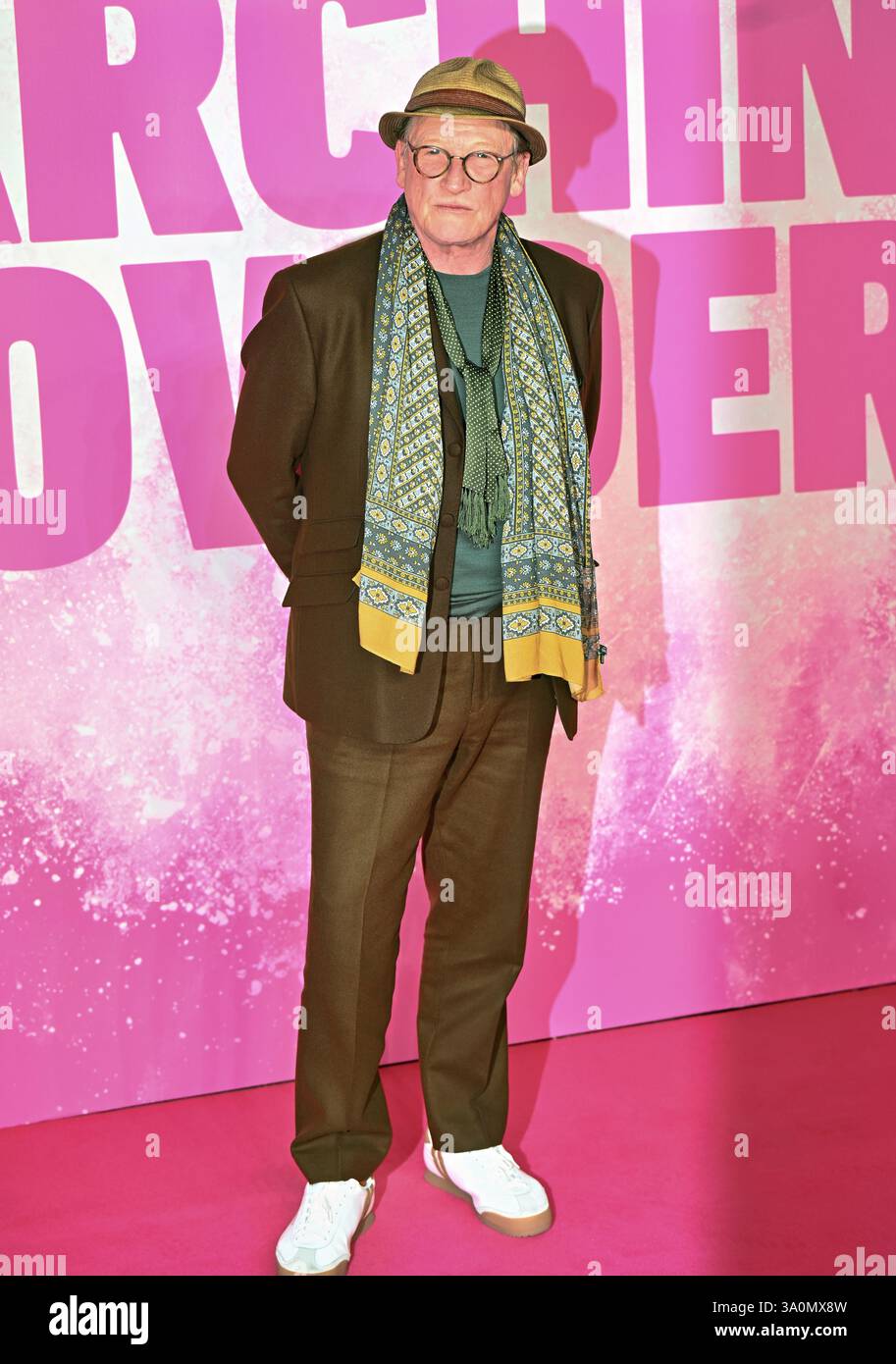 LONDON, ENGLAND: Geoff Bell nimmt am 4. MÄRZ 2025 am Cineworld Leicester Square in London Teil. (Foto von 李世惠/siehe Li/Picture Capital) Credit: Siehe Li/Picture Capital/Alamy Live News Stockfoto