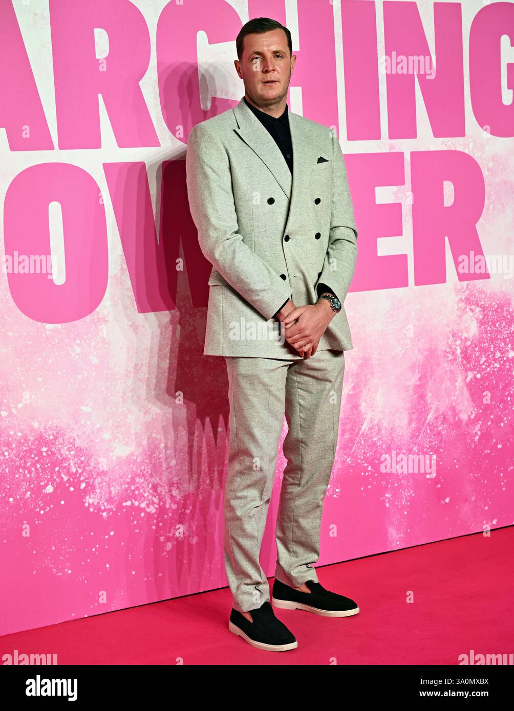 LONDON, ENGLAND: Joe Jackson nimmt am 4. MÄRZ 2025 am Cineworld Leicester Square in London Teil. (Foto von 李世惠/siehe Li/Picture Capital) Credit: Siehe Li/Picture Capital/Alamy Live News Stockfoto