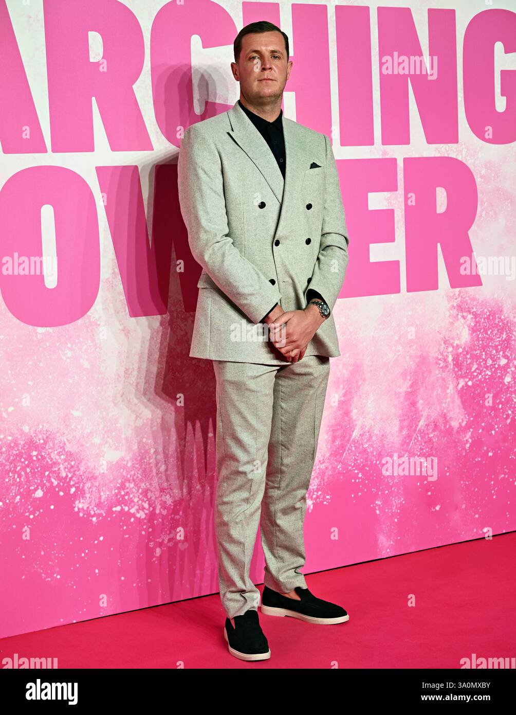 LONDON, ENGLAND: Joe Jackson nimmt am 4. MÄRZ 2025 am Cineworld Leicester Square in London Teil. (Foto von 李世惠/siehe Li/Picture Capital) Credit: Siehe Li/Picture Capital/Alamy Live News Stockfoto