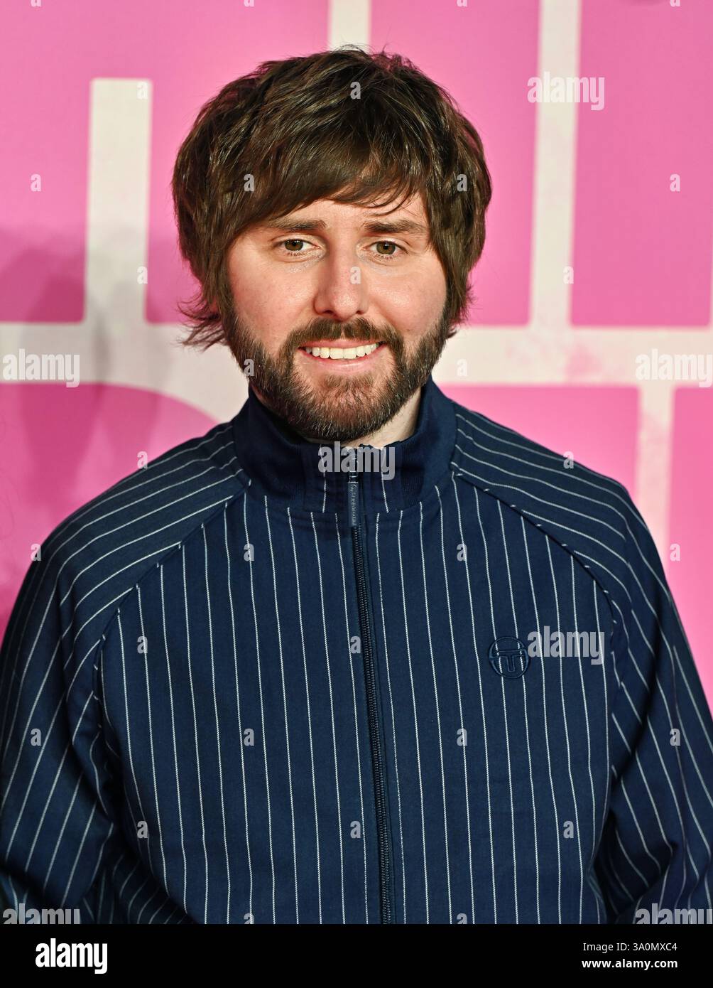 LONDON, ENGLAND: James Buckley nimmt am 4. MÄRZ 2025 am Cineworld Leicester Square in London Teil. (Foto von 李世惠/siehe Li/Picture Capital) Credit: Siehe Li/Picture Capital/Alamy Live News Stockfoto