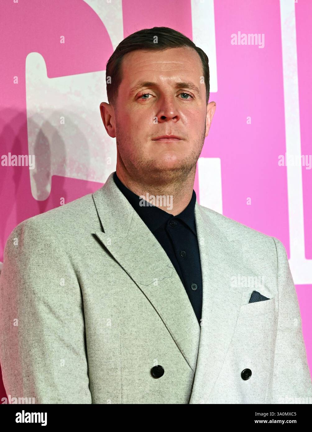 LONDON, ENGLAND: Joe Jackson nimmt am 4. MÄRZ 2025 am Cineworld Leicester Square in London Teil. (Foto von 李世惠/siehe Li/Picture Capital) Credit: Siehe Li/Picture Capital/Alamy Live News Stockfoto