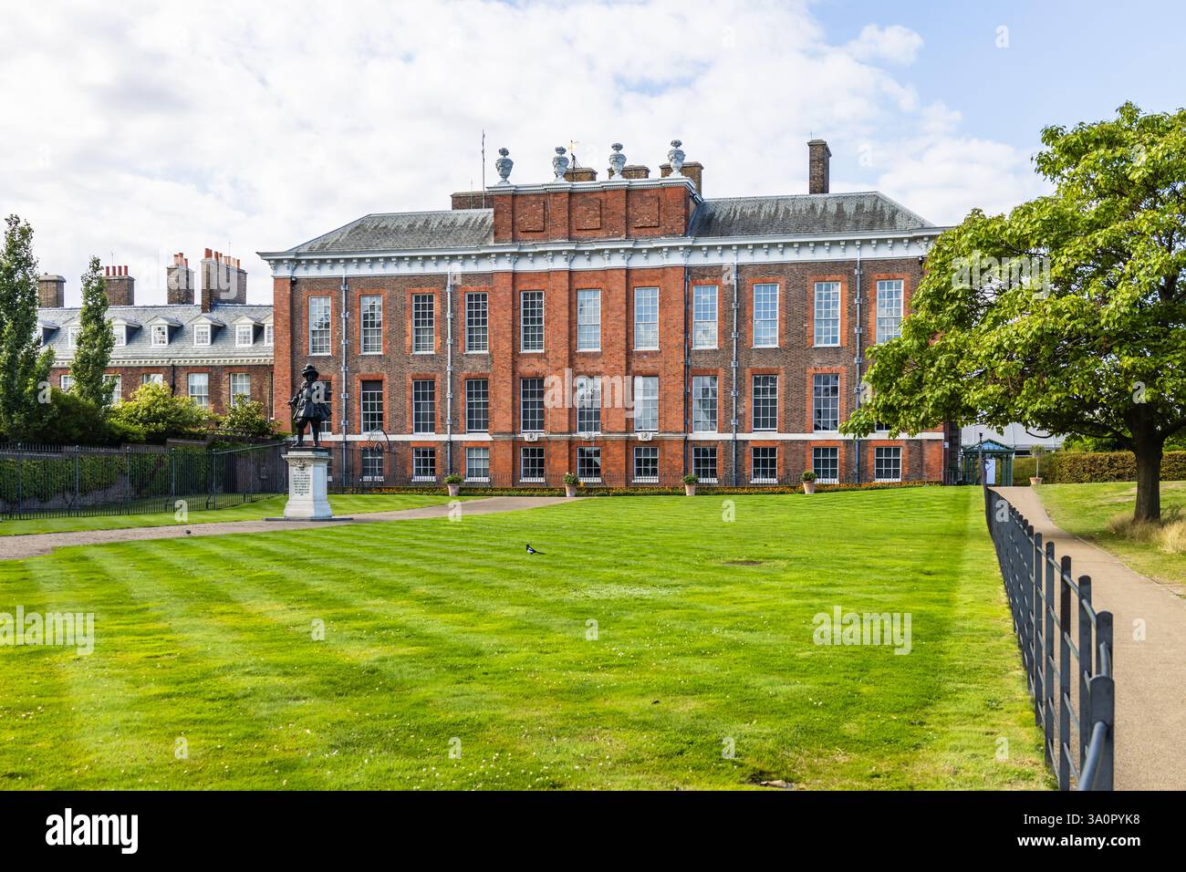 Kensington Palace. Berühmte Royal Residence in London Stockfoto