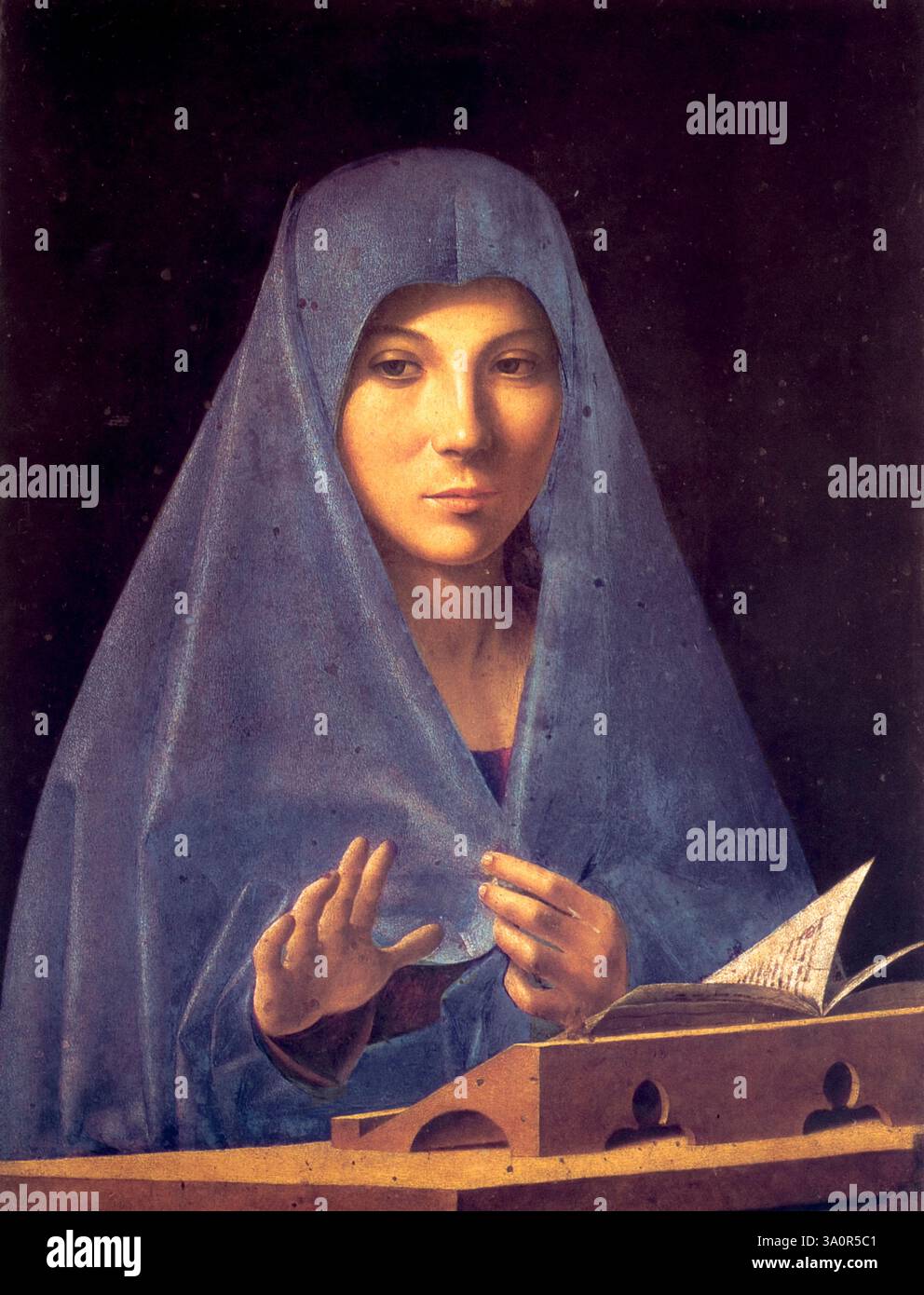 Italien Sizilien - Palermo - Antonello da Messina - Italien; Renaissance; Jungfrau der Verkündigung - 1475 Stockfoto