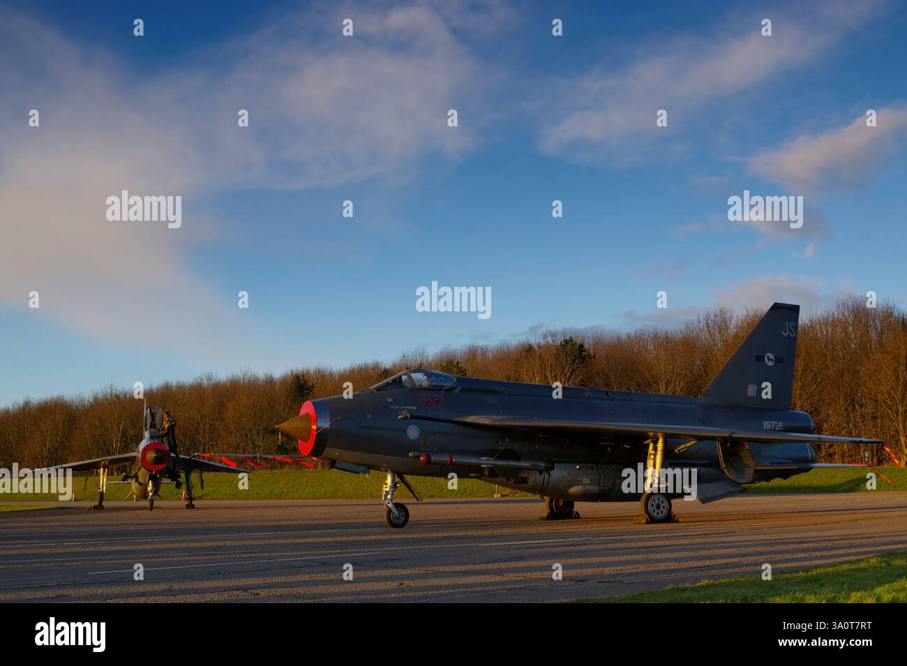 Englisch Electric, Lightning, F6, Bruntingthorpe, England, Vereinigtes Königreich. Stockfoto