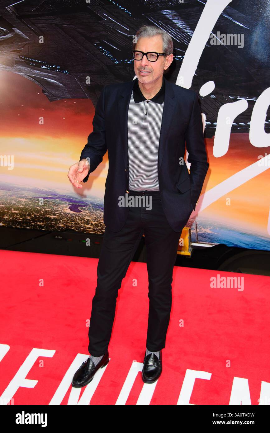 Jeff Goldblum nimmt am 6. Juni 2016 an der Euston Station in London Teil Stockfoto