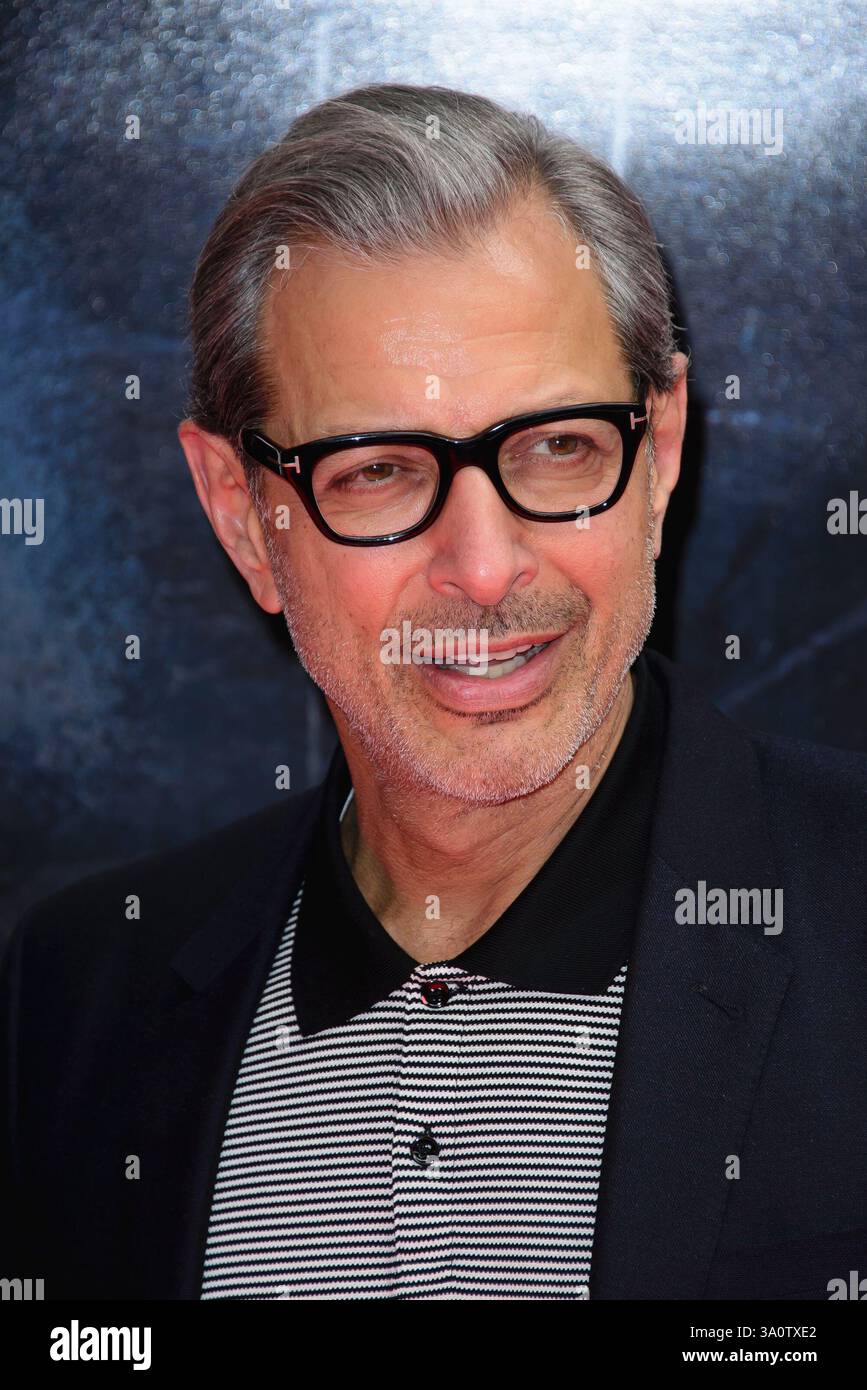 Jeff Goldblum nimmt am 6. Juni 2016 an der Euston Station in London Teil Stockfoto
