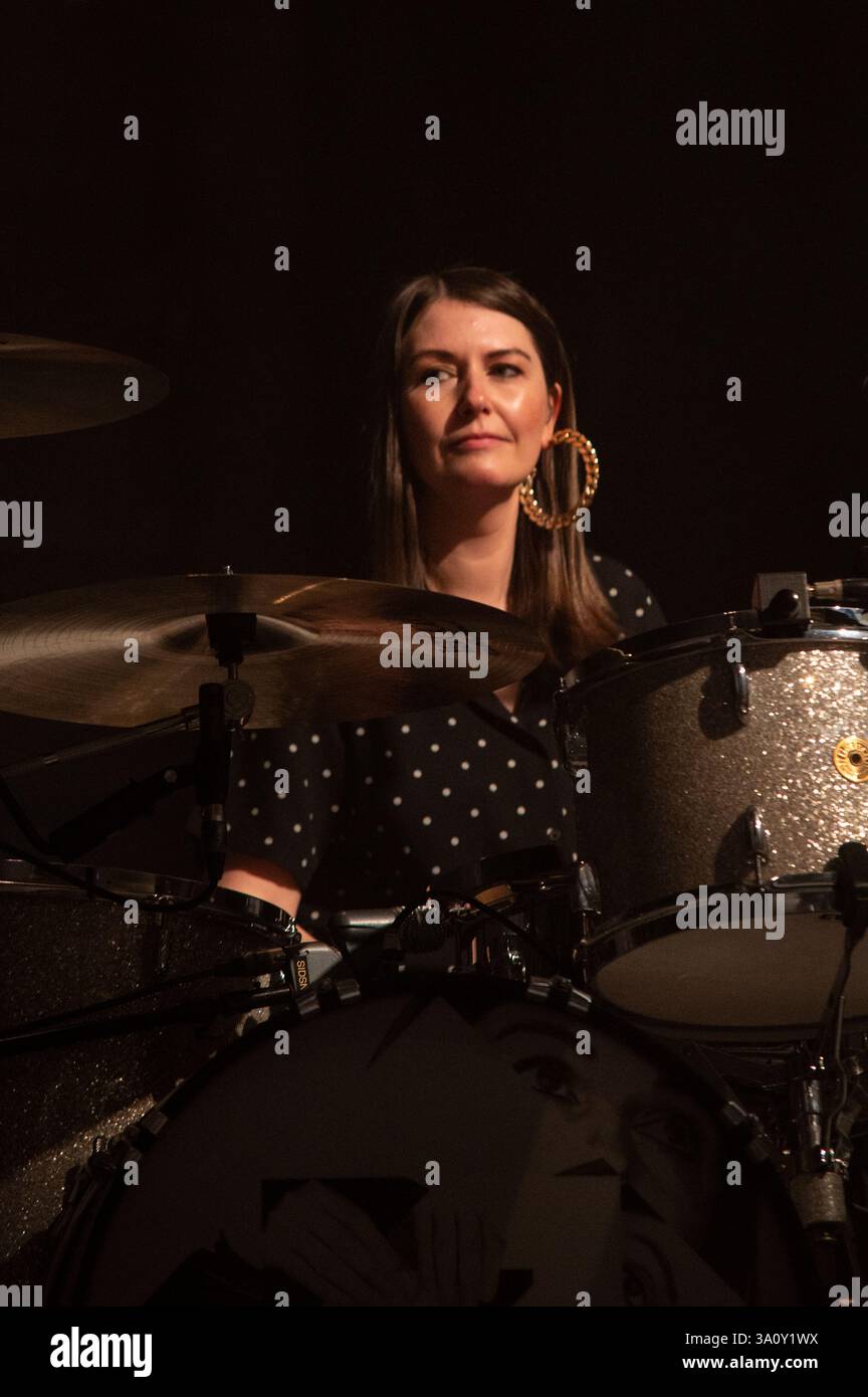 London, Vereinigtes Königreich. März 2025. Franz Ferdinand tritt live im O2 Shepherds Bush Empire auf. Cristina Massei/Alamy Live News Stockfoto