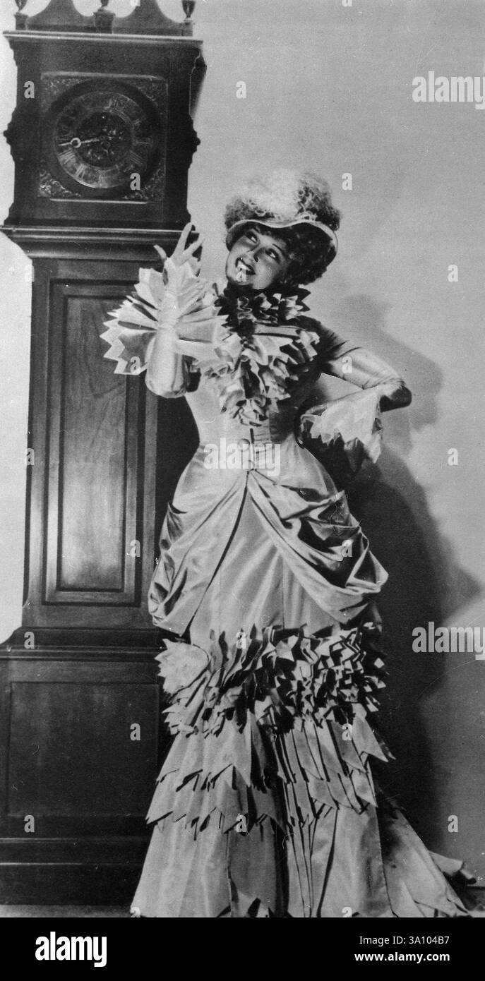 US-amerikanische Schauspielerin Ginger Rogers in einer Filmszene, USA 1930er Stockfoto