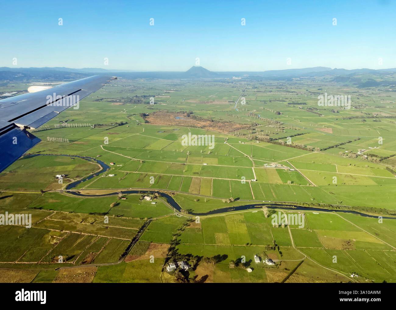 Weg ins Nirgendwo in den Ananasfeldern von Polomolok, Philippinen Stockfoto