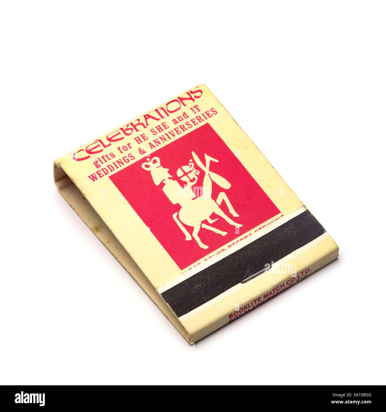 Feierliche Spielhölzer im Vintage-Stil Stockfoto