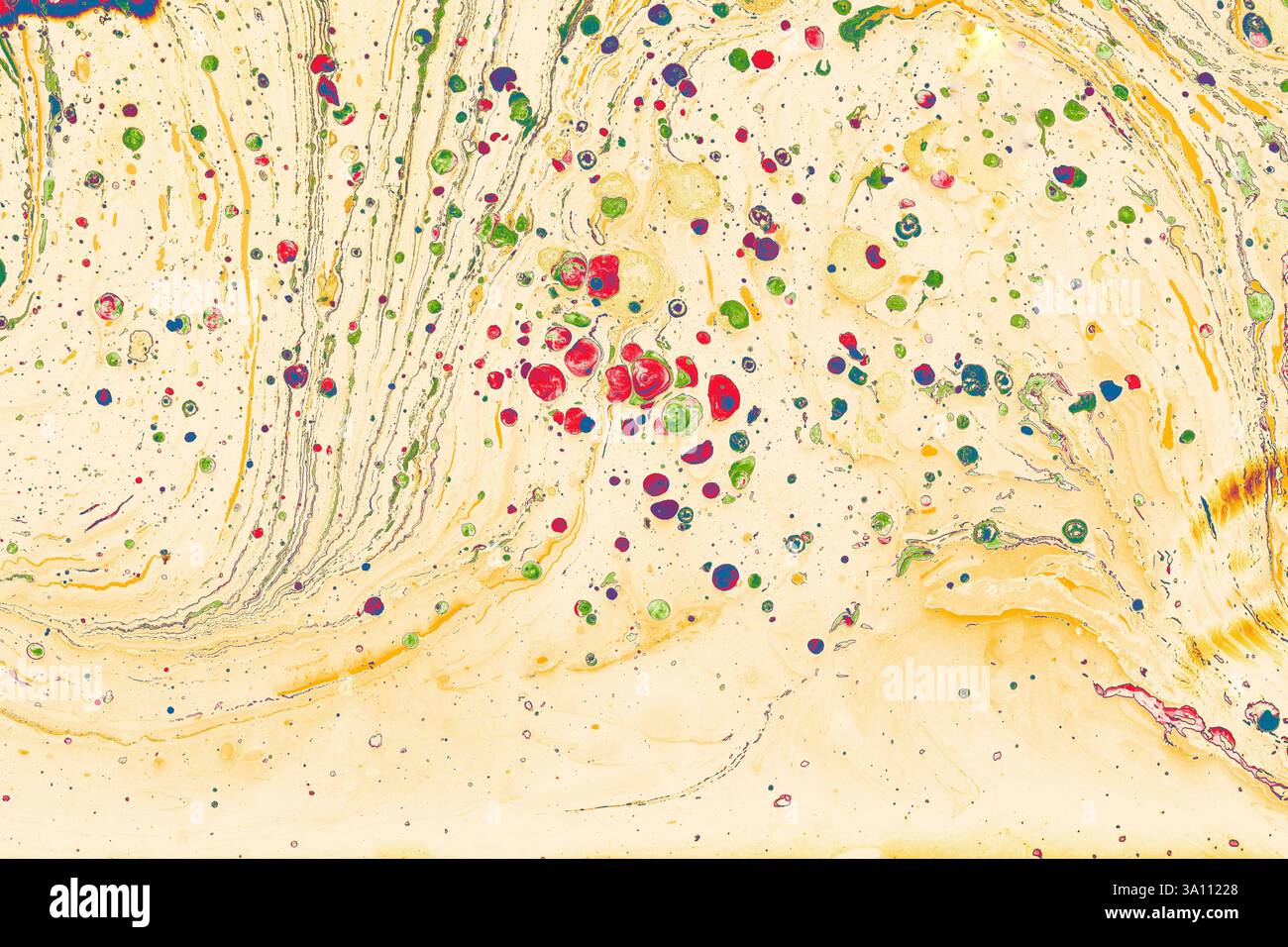 Intensive bunte Mischung aus lebendigen Farben. Abstrakte moderne Hintergrund Vorlagen Design Stockfoto