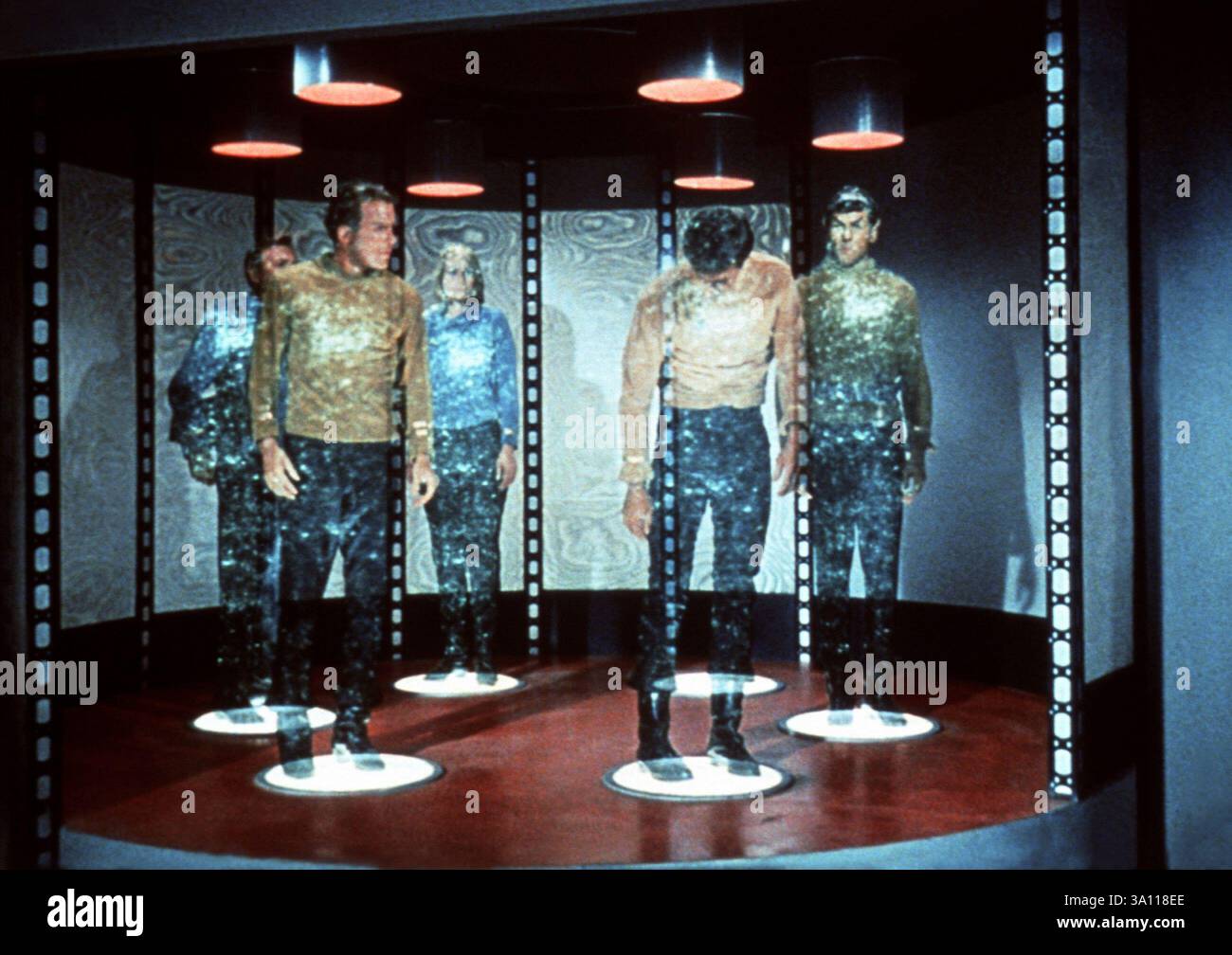 Star Trek William Shatner Und Leonard Nimoy Stockfoto