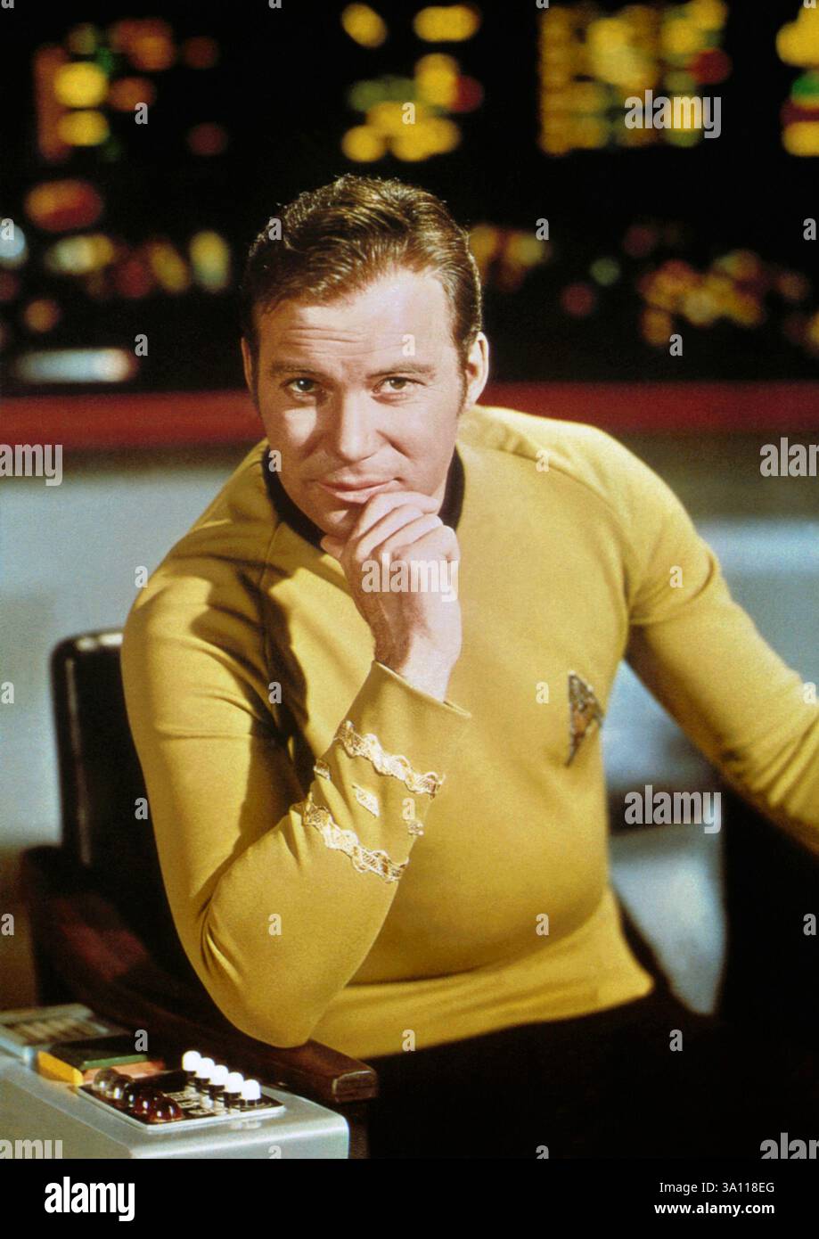 Star Trek William Shatner als Captin Kirk Stockfoto