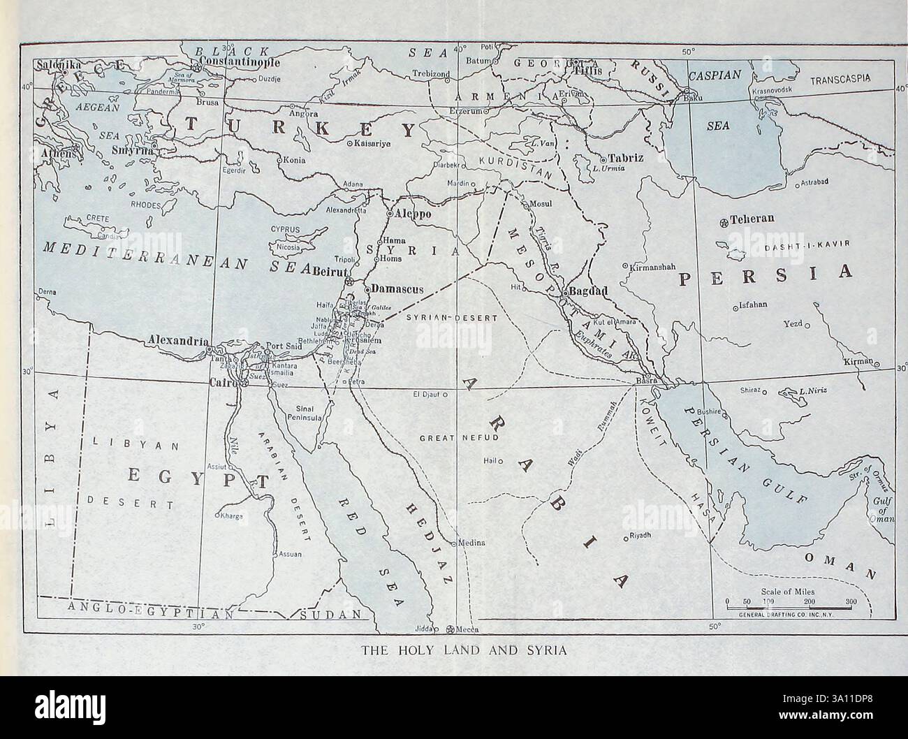 Aus „ The Holy Land and Syria “ von Carpenter, Frank G. (Frank George), 1855-1924 erschienen Garden City, N. Y., Doubleday, Page & Company 1922 Stockfoto