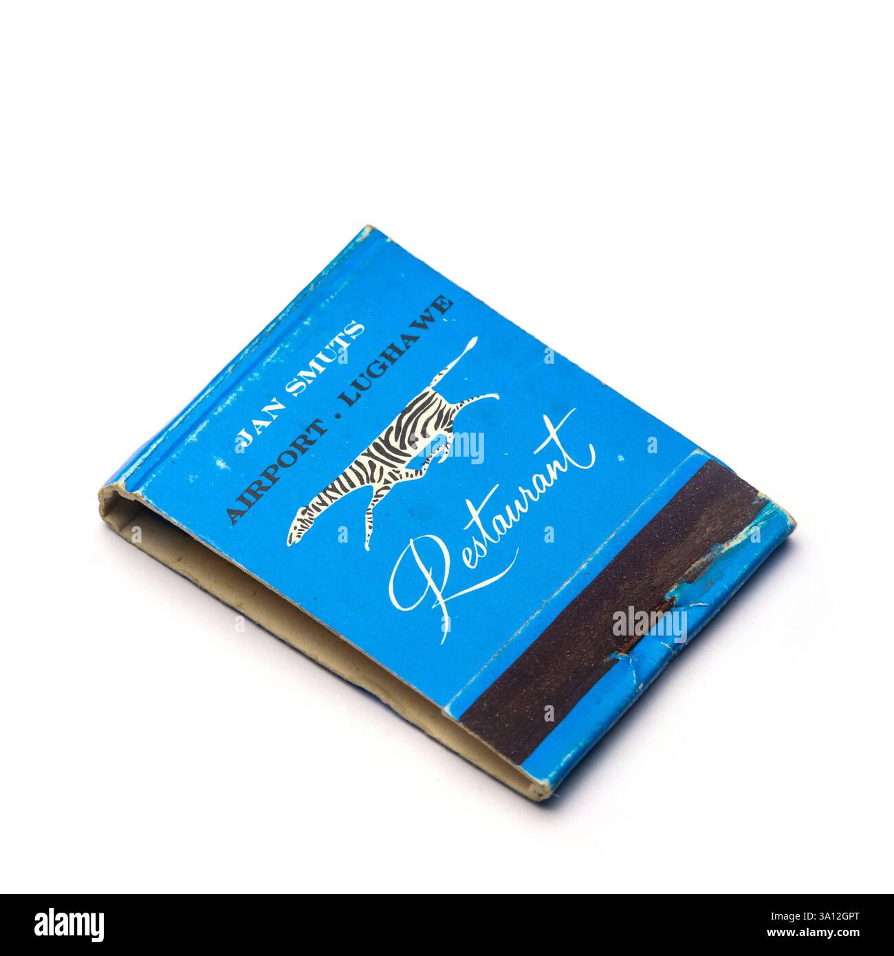 Vintage Streichholzbuch Stockfoto