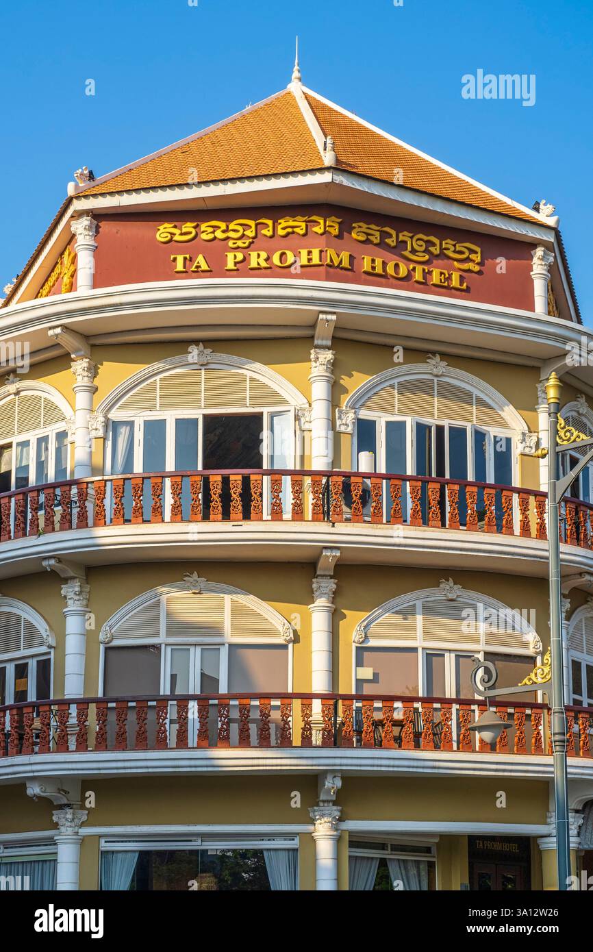 Kambodscha, Siem Reap, Ta Prohm Luxushotel Stockfoto