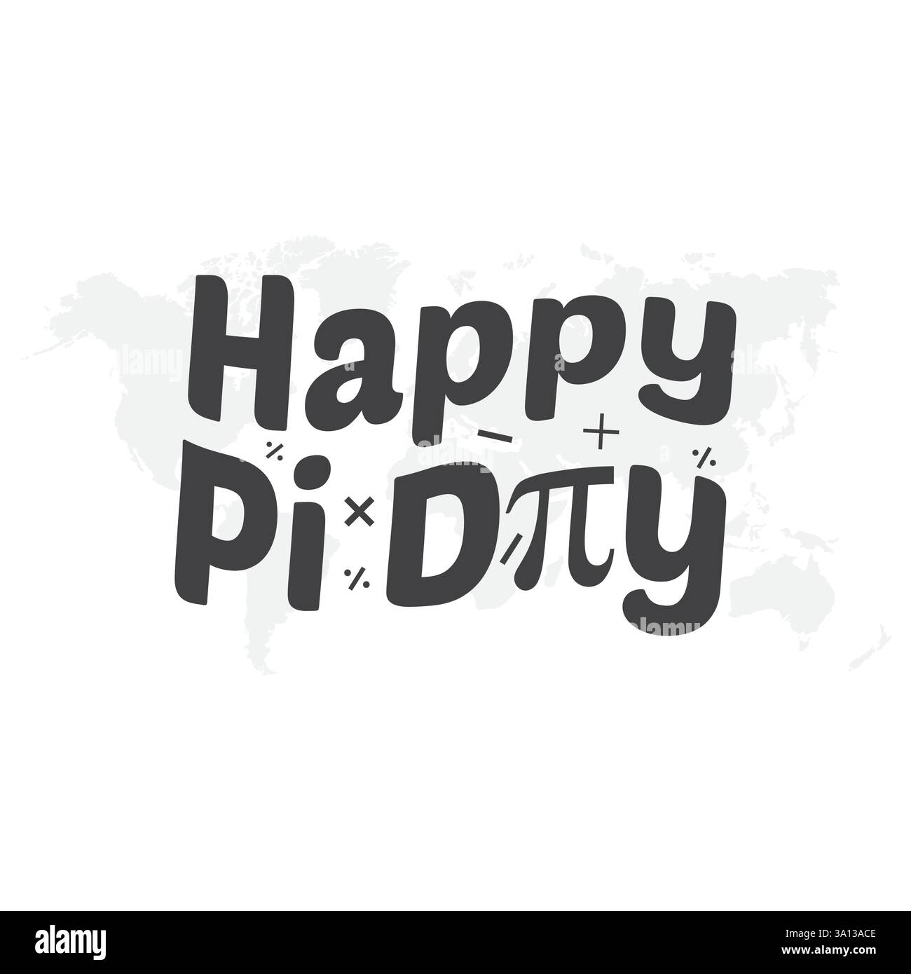 Happy Pi Day Design. Happy Pi Day Vektor-Design-Vorlage. Posterdesign zum internationalen Pi Day. Vektorgrafik von Happy pi Day Good for pi Day Stock Vektor
