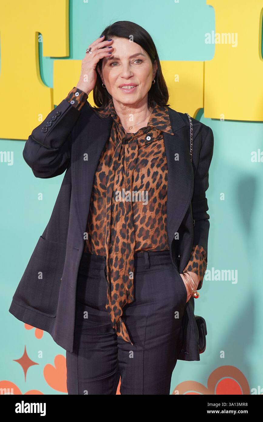 Sadie Frost kommt zu einer Prominenz-Vorführung für Twiggy im Vue West End in London. Bilddatum: Donnerstag, 6. März 2025. Stockfoto