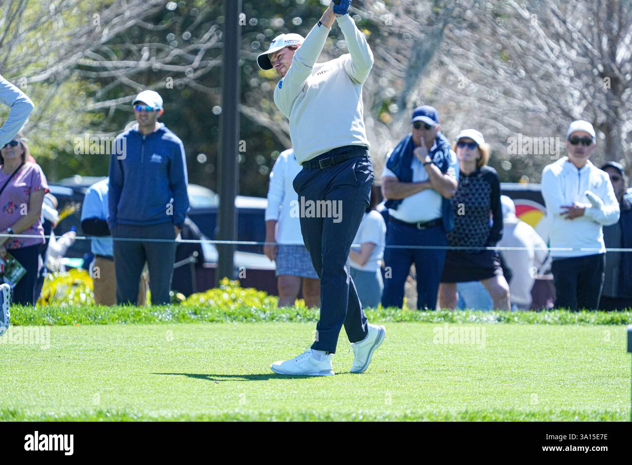 Orlando, Florida, USA, 6. März 2024, Thomas Detry während des Arnold Palmer Invitational at Bay Hill Club 2025. (Foto: Marty Jean-Louis/Alamy Live News Stockfoto