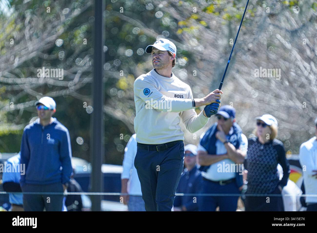Orlando, Florida, USA, 6. März 2024, Thomas Detry während des Arnold Palmer Invitational at Bay Hill Club 2025. (Foto: Marty Jean-Louis/Alamy Live News Stockfoto