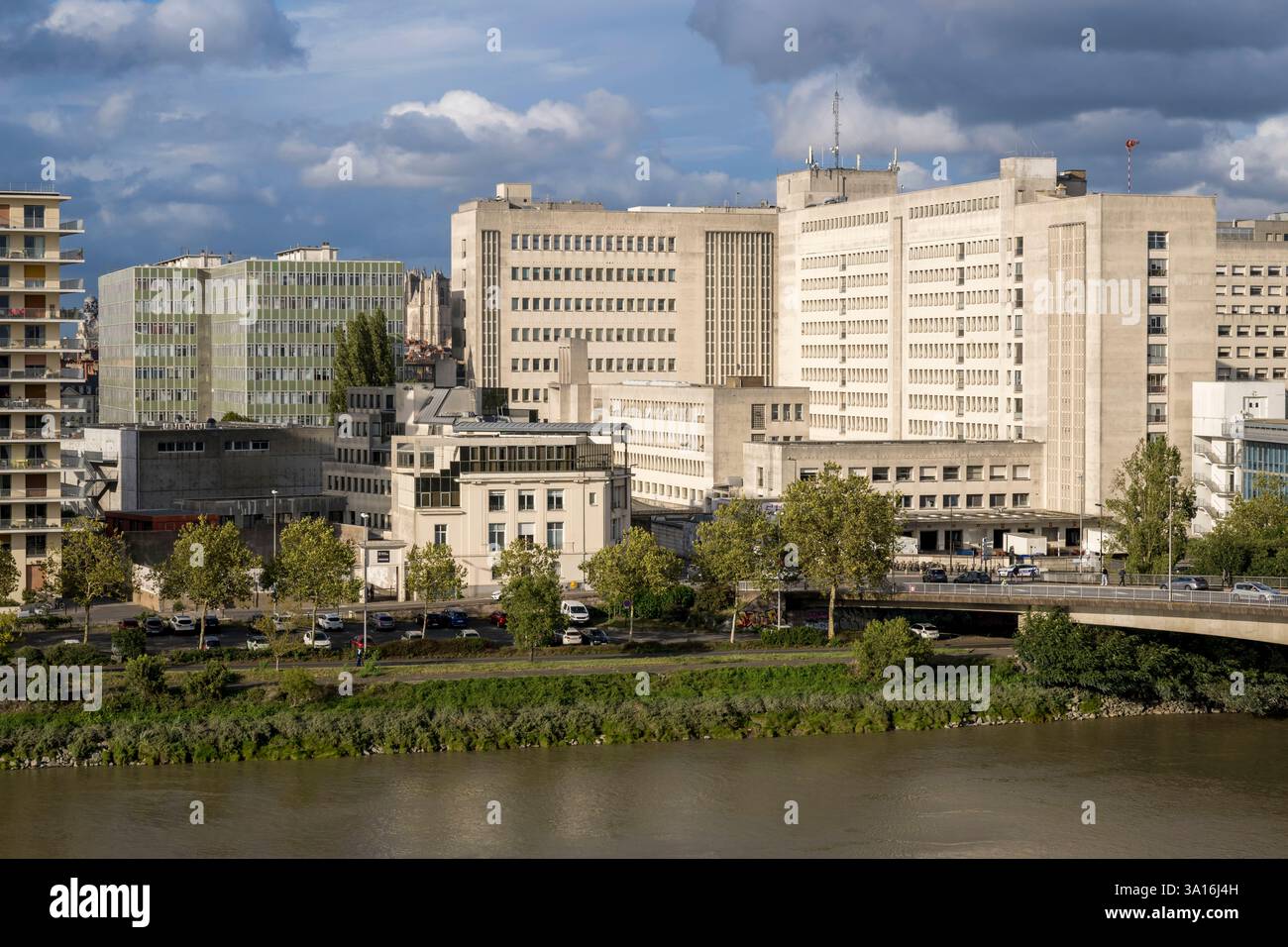 Frankreich, Loire Atlantique, Nantes, Universitätskrankenhaus Nantes Stockfoto