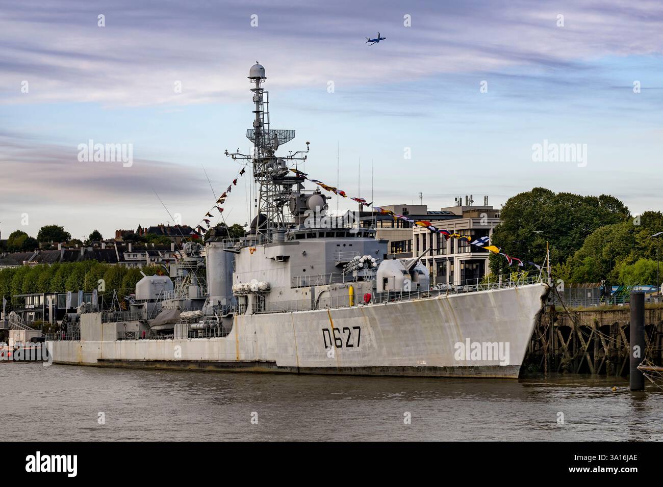 Frankreich, Loire Atlantique, Nantes, die Militäreskorte Maillé-Brézé wurde ein Marinemuseum Stockfoto