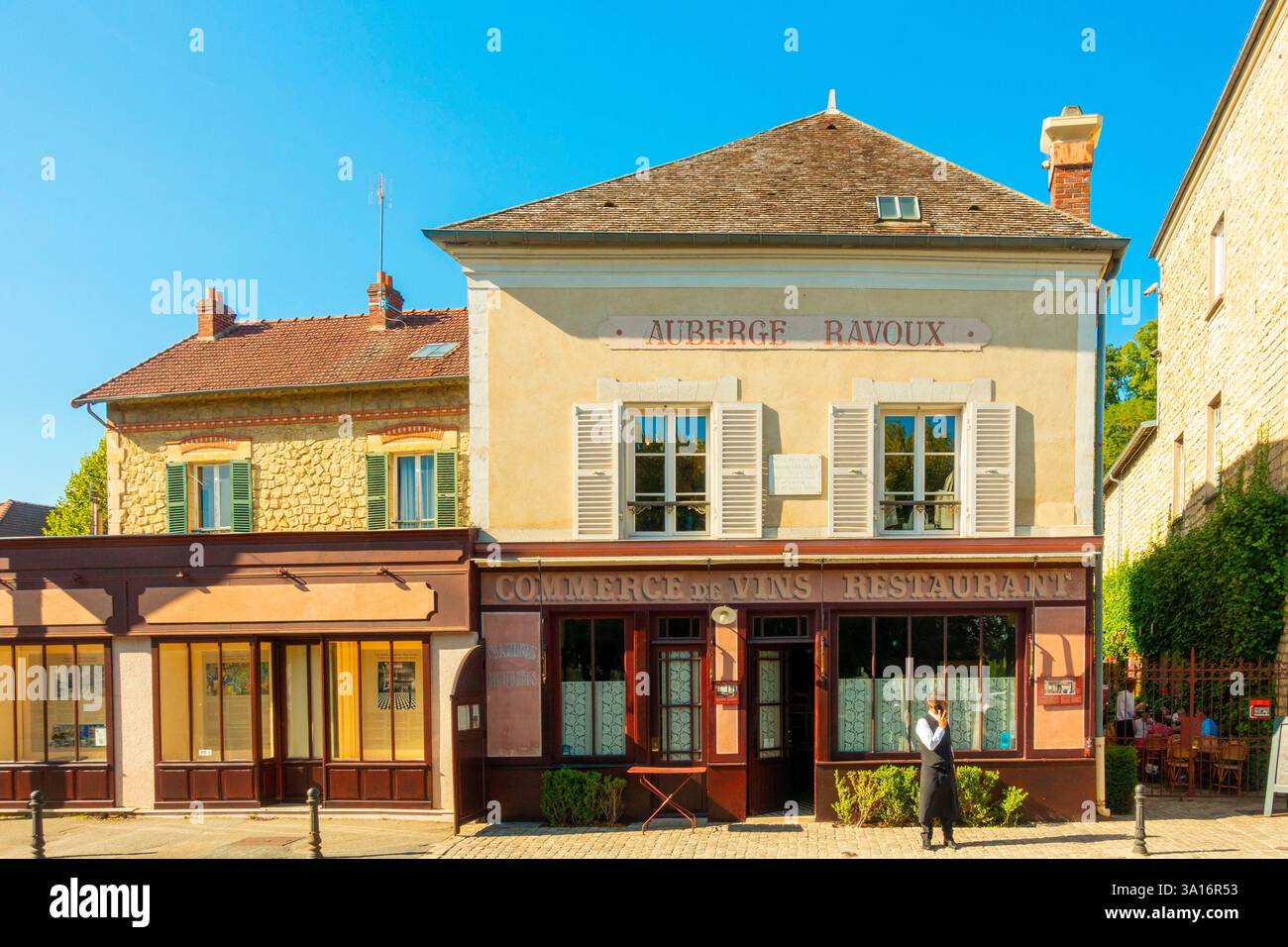 Frankreich, Val d'Oise, Auvers sur Oise, das Ravoux Inn Stockfoto