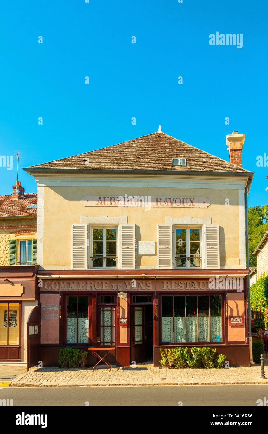 Frankreich, Val d'Oise, Auvers sur Oise, das Ravoux Inn Stockfoto