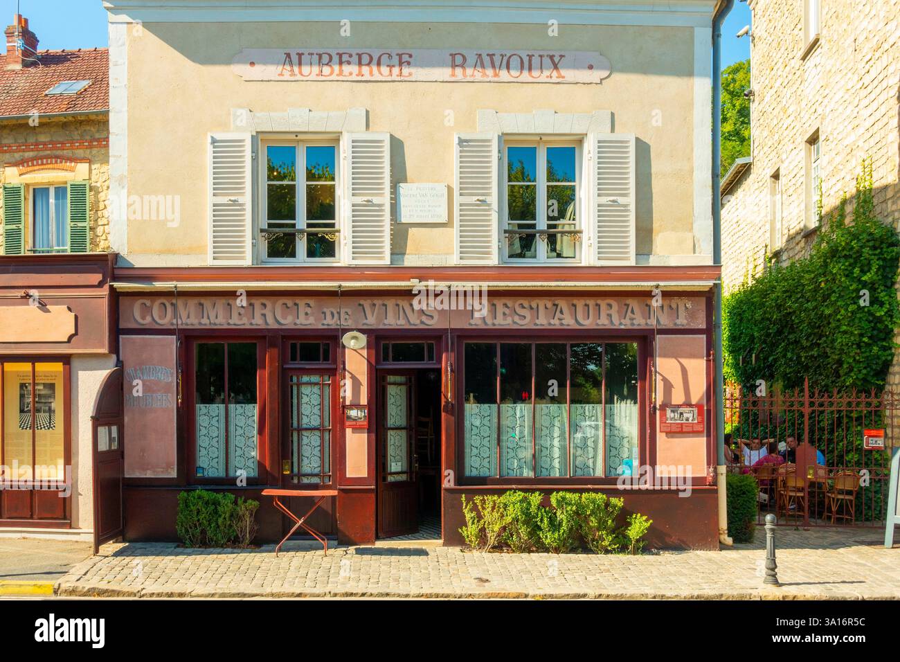 Frankreich, Val d'Oise, Auvers sur Oise, das Ravoux Inn Stockfoto