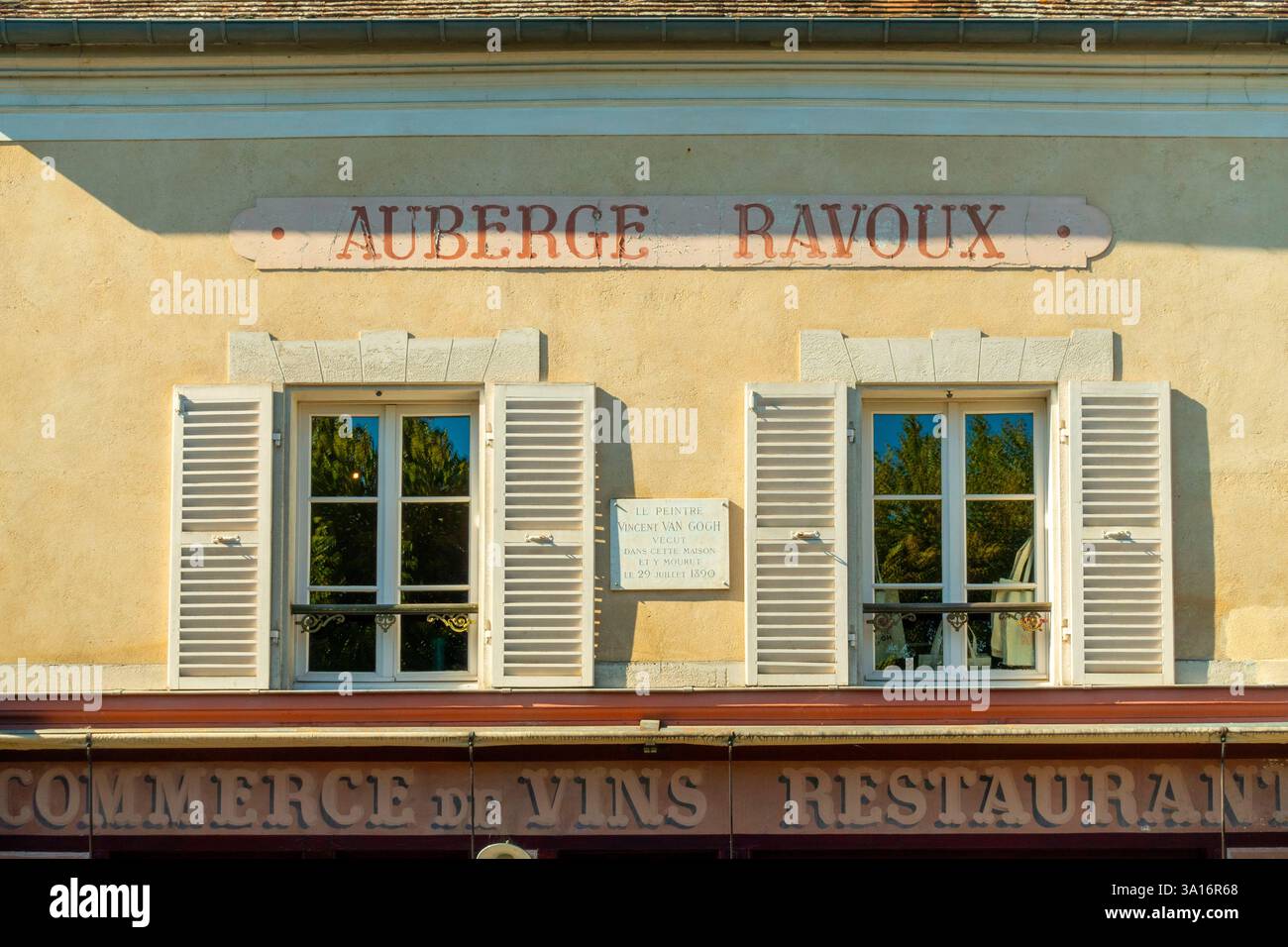 Frankreich, Val d'Oise, Auvers sur Oise, das Ravoux Inn Stockfoto