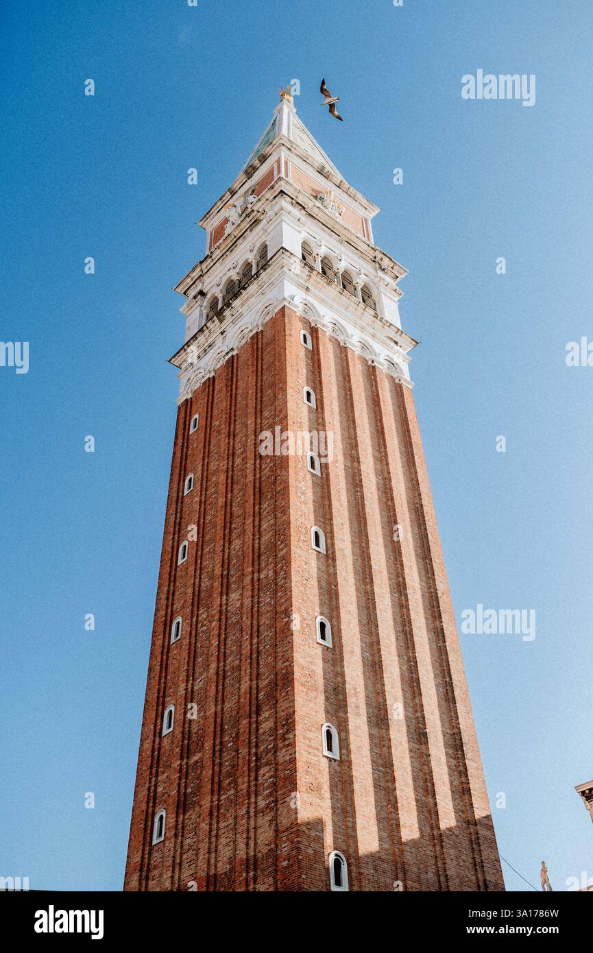 Markusturm in Venedig, Italien Stockfoto