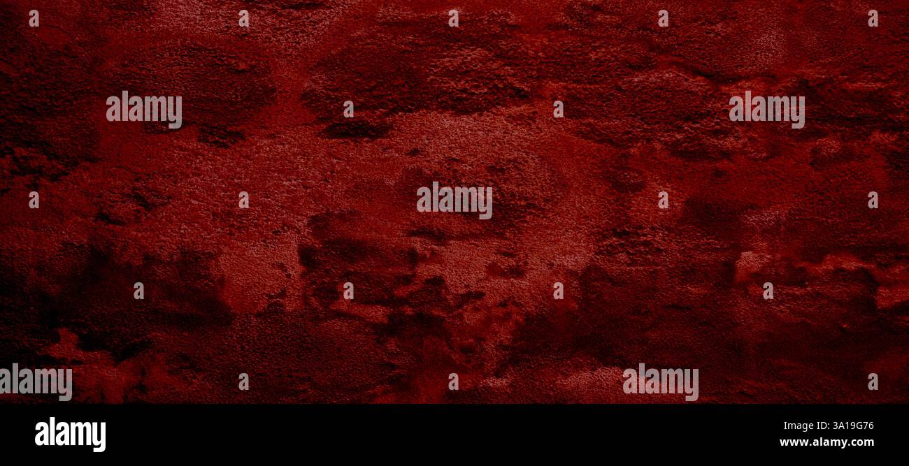 Breiter, leerer Hintergrund mit roter Steinstruktur Stockfoto