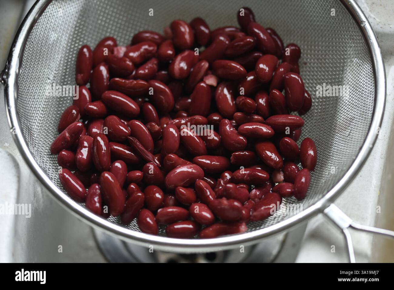 Rote Kidney-Bohnen Stockfoto