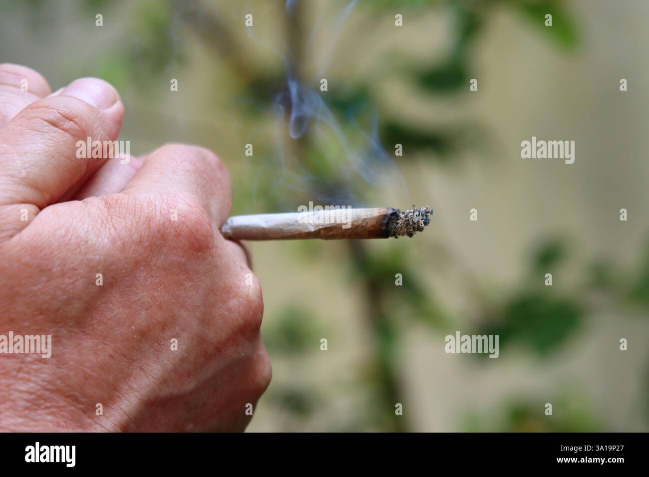 Ein Gelenk zur Entspannung Stockfoto