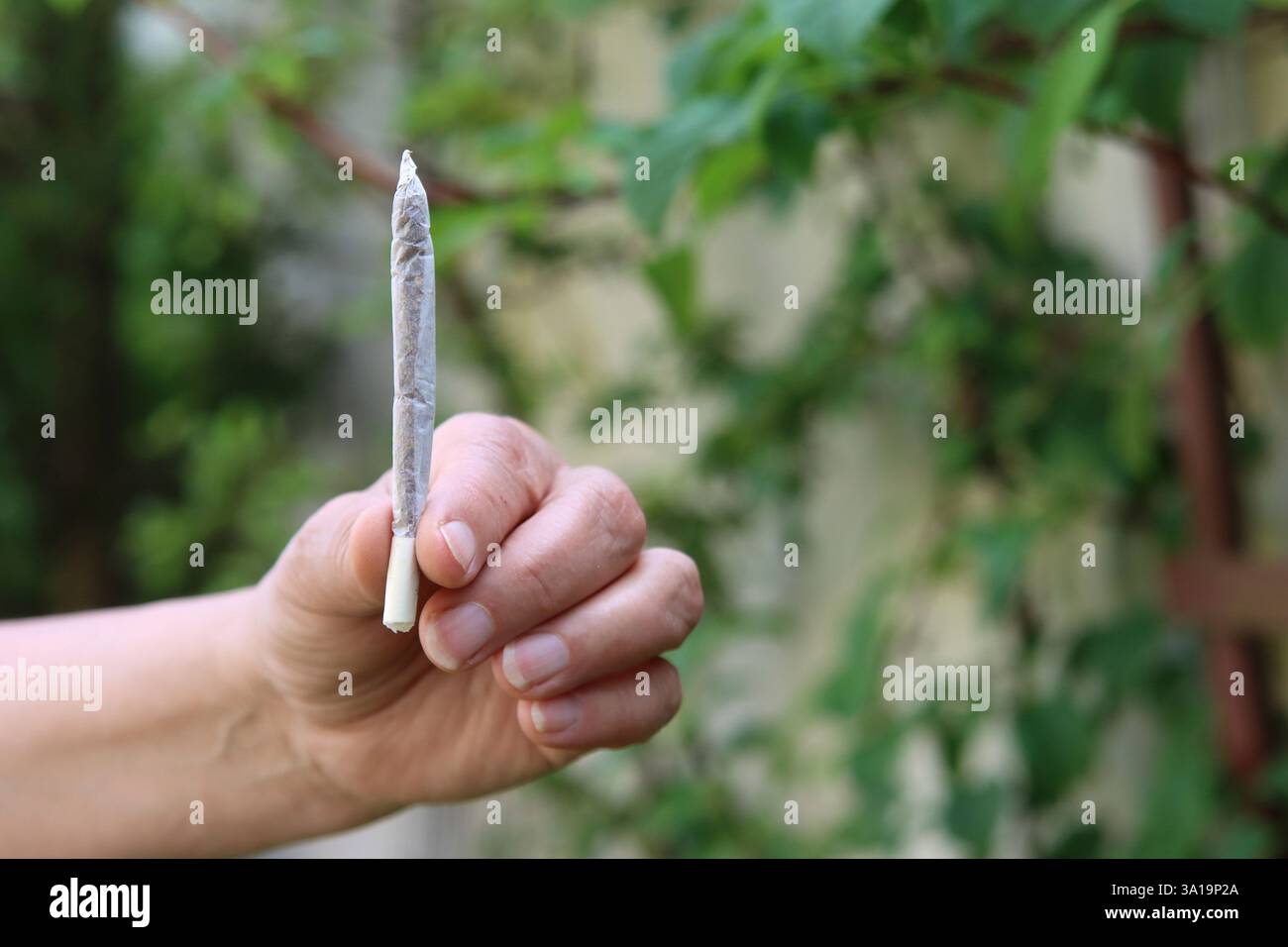 Frisch gebautes Gelenk Stockfoto