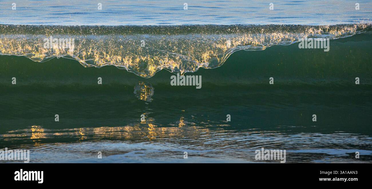 Ein Moment in der Zeit. Riviera Nayarit, Mexiko. Stockfoto