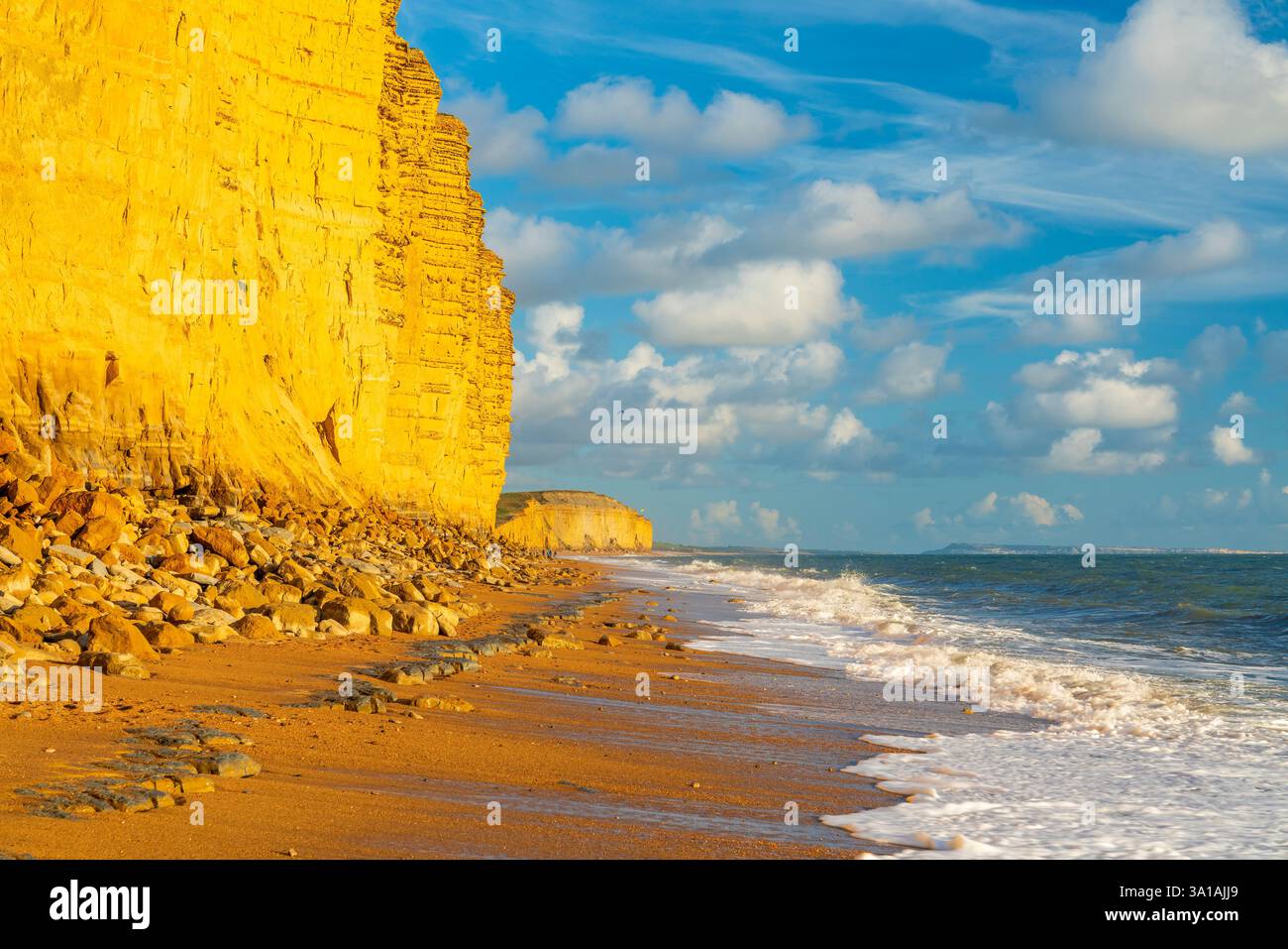 West Bay, Dorset, England, Großbritannien, Europa Stockfoto